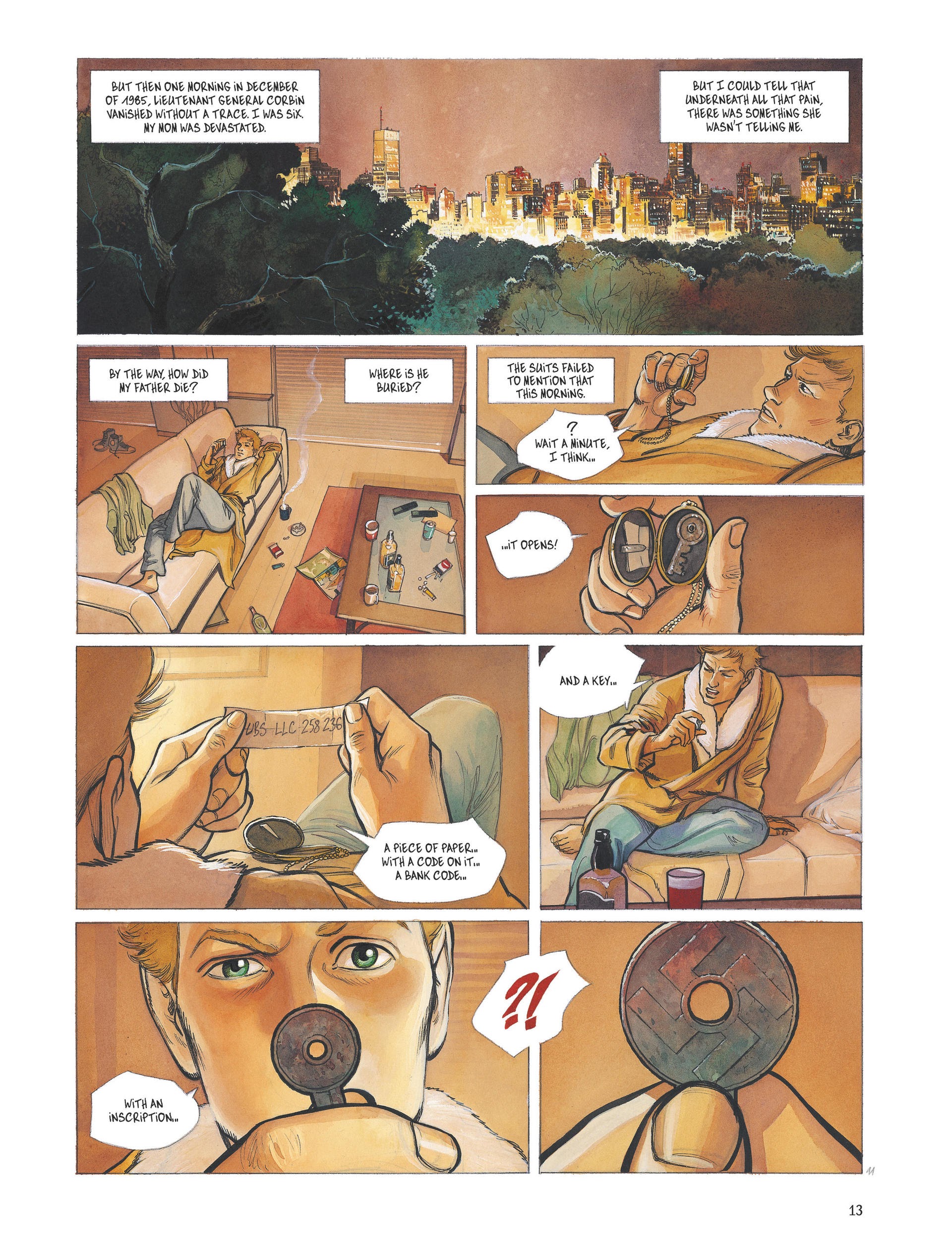 Read online The Bleiberg Project comic -  Issue #1 - 13