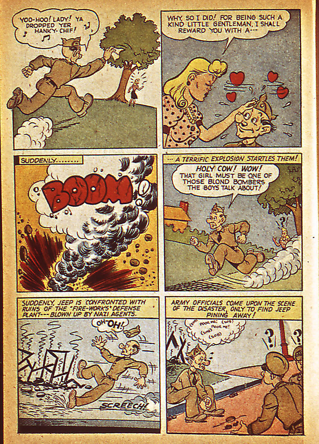 Read online USA Comics comic -  Issue #9 - 27