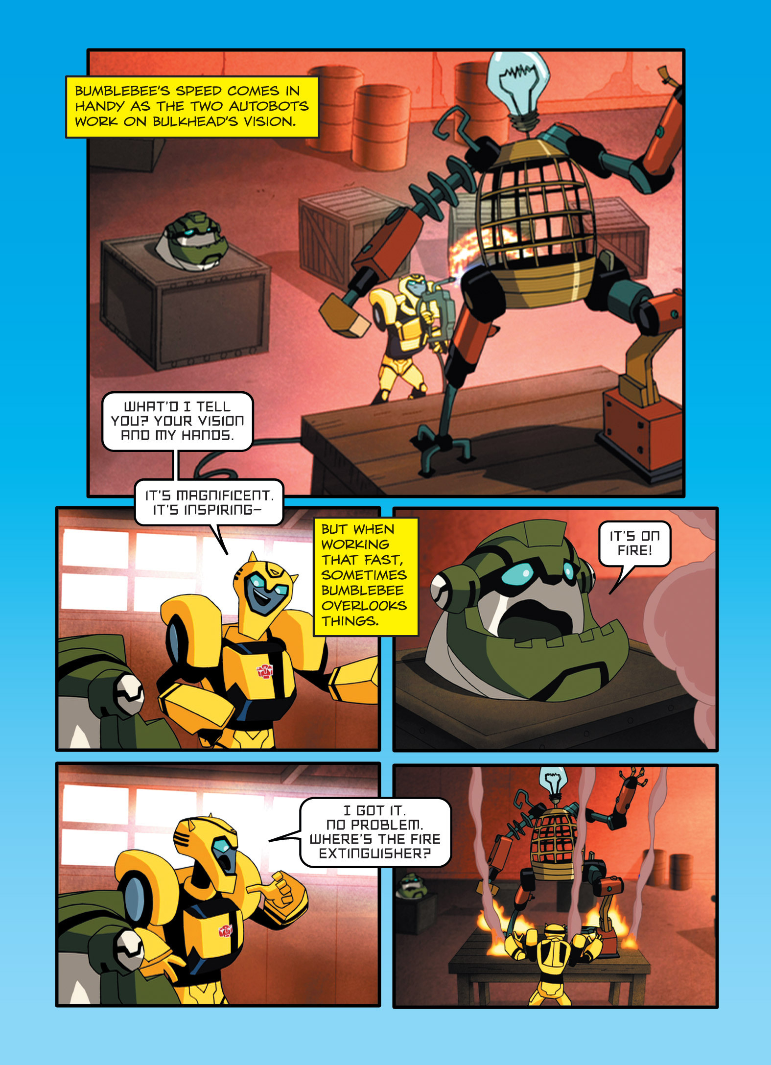 Read online Transformers Animated comic -  Issue #6 - 37