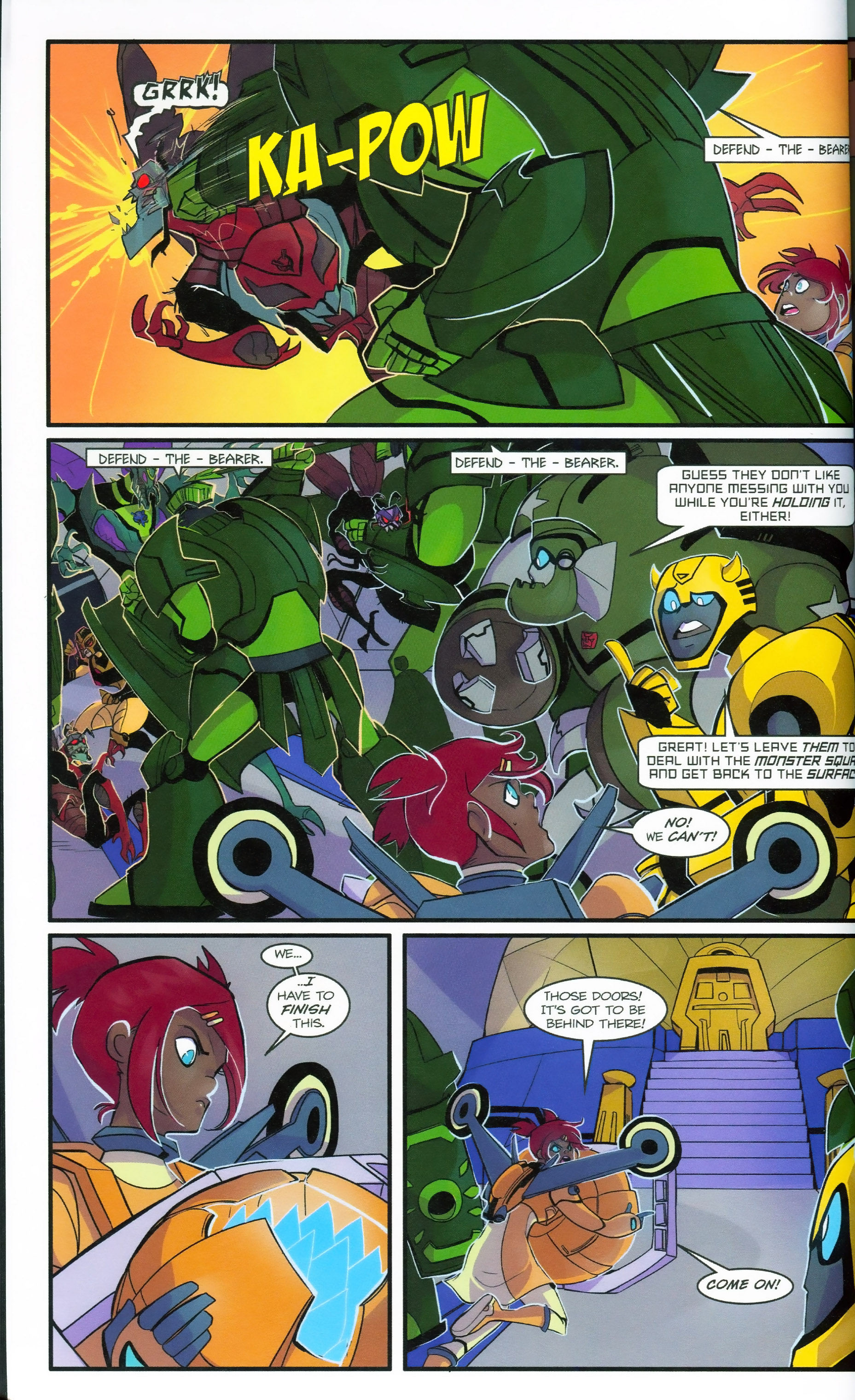 Read online Transformers Animated – Trial and Error comic -  Issue # Full - 28