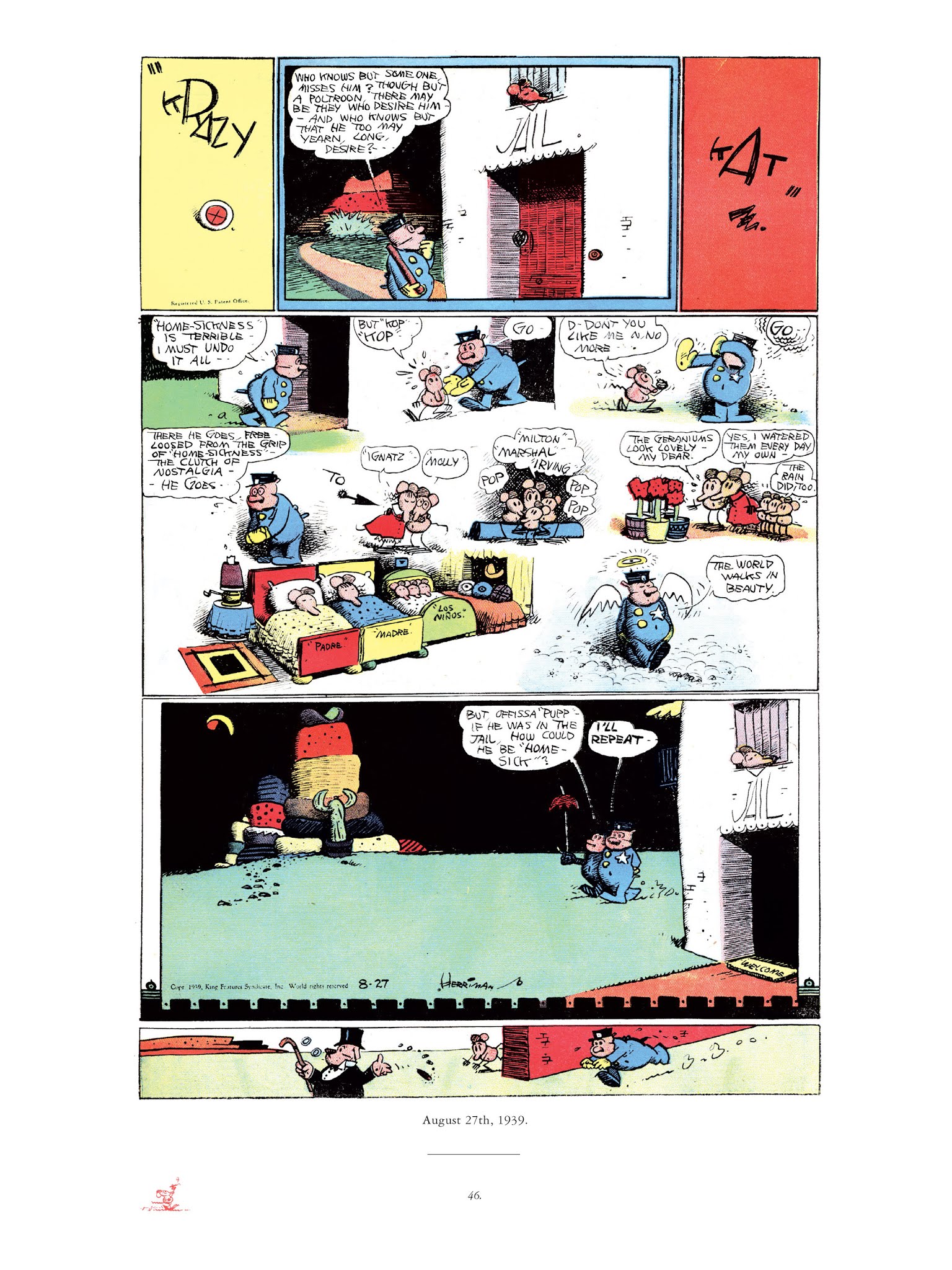 Read online Krazy & Ignatz comic -  Issue # TPB 11 - 46