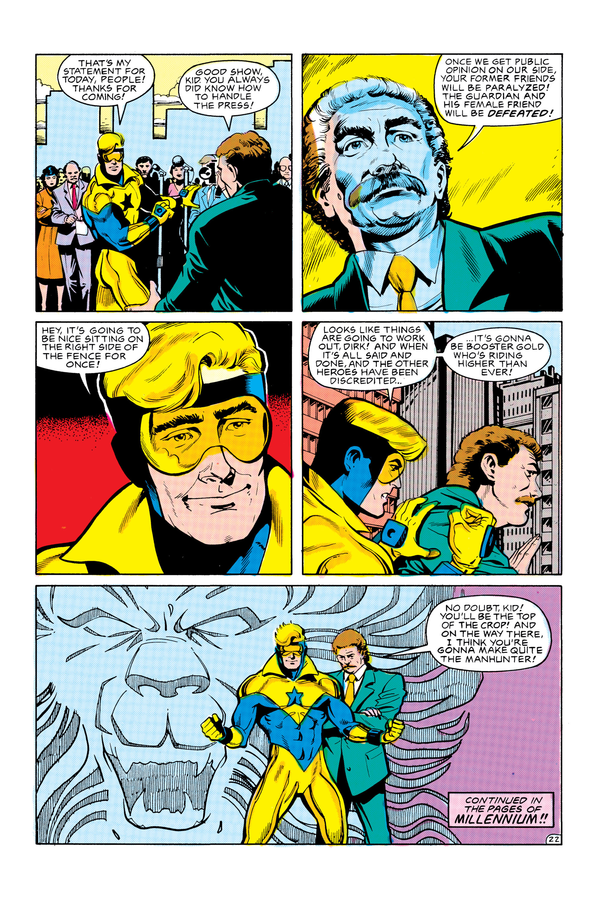 Read online Booster Gold (1986) comic -  Issue #24 - 23