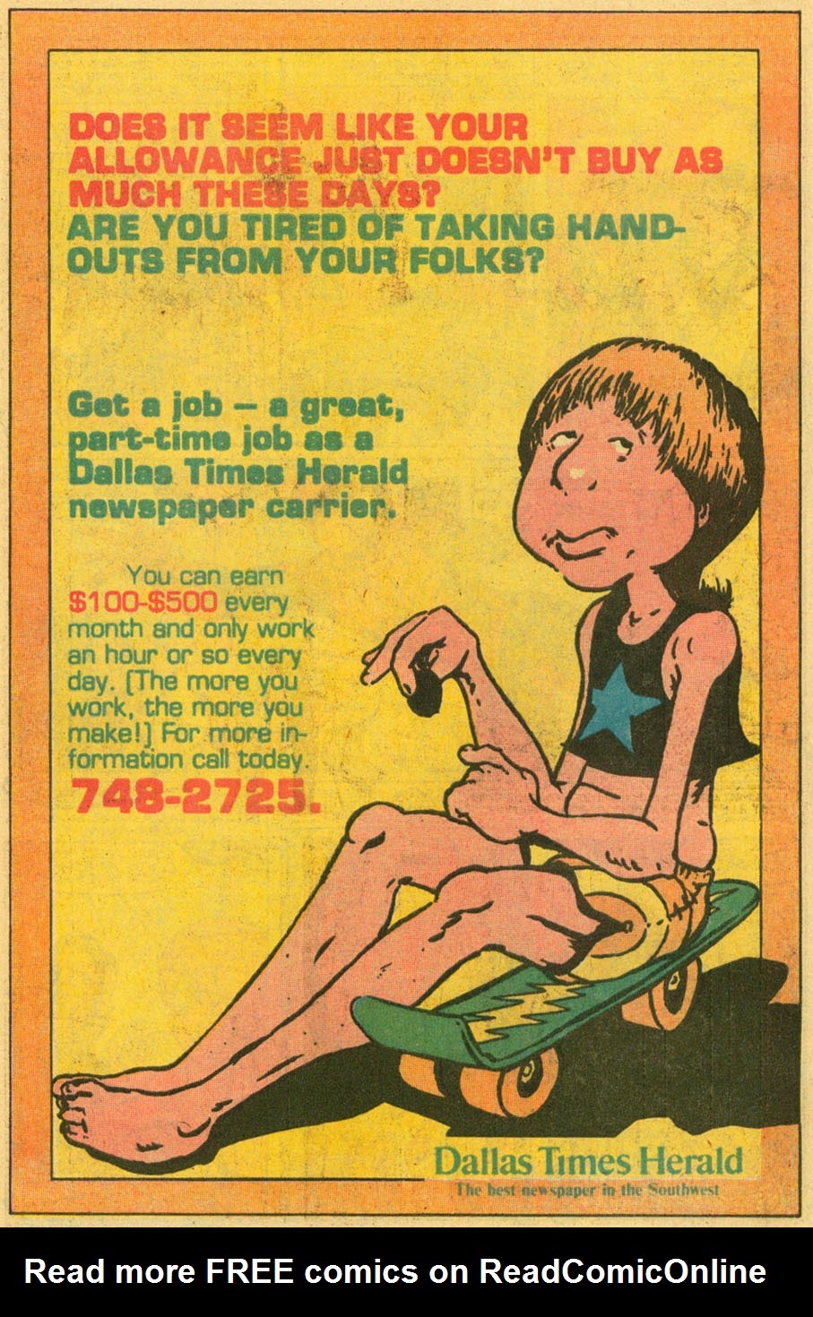 Read online Spider-Man: Christmas in Dallas (Dallas Times Herald Giveaway) comic -  Issue # Full - 10