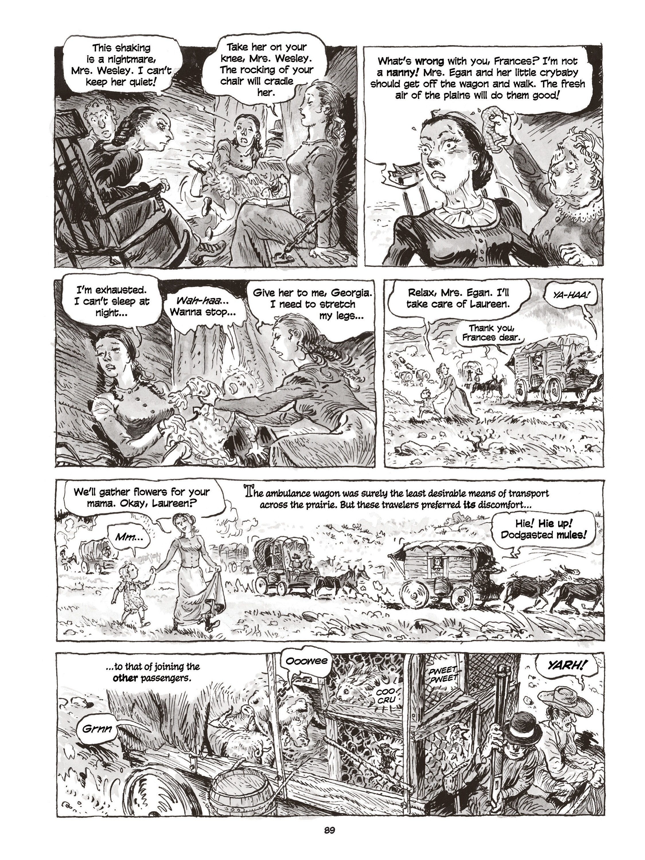 Read online Calamity Jane: The Calamitous Life of Martha Jane Cannary comic -  Issue # TPB (Part 1) - 86