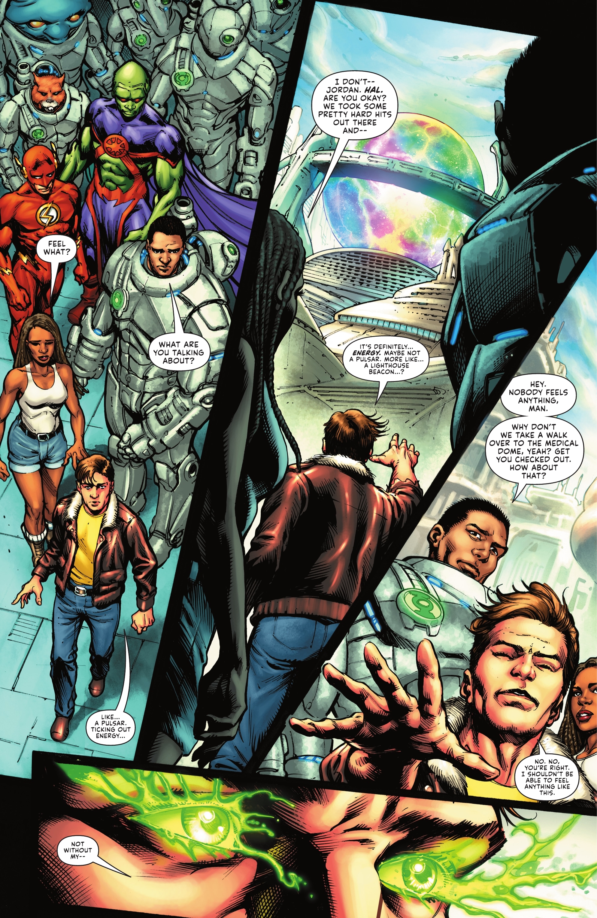 Read online Green Lantern (2021) comic -  Issue #12 - 14