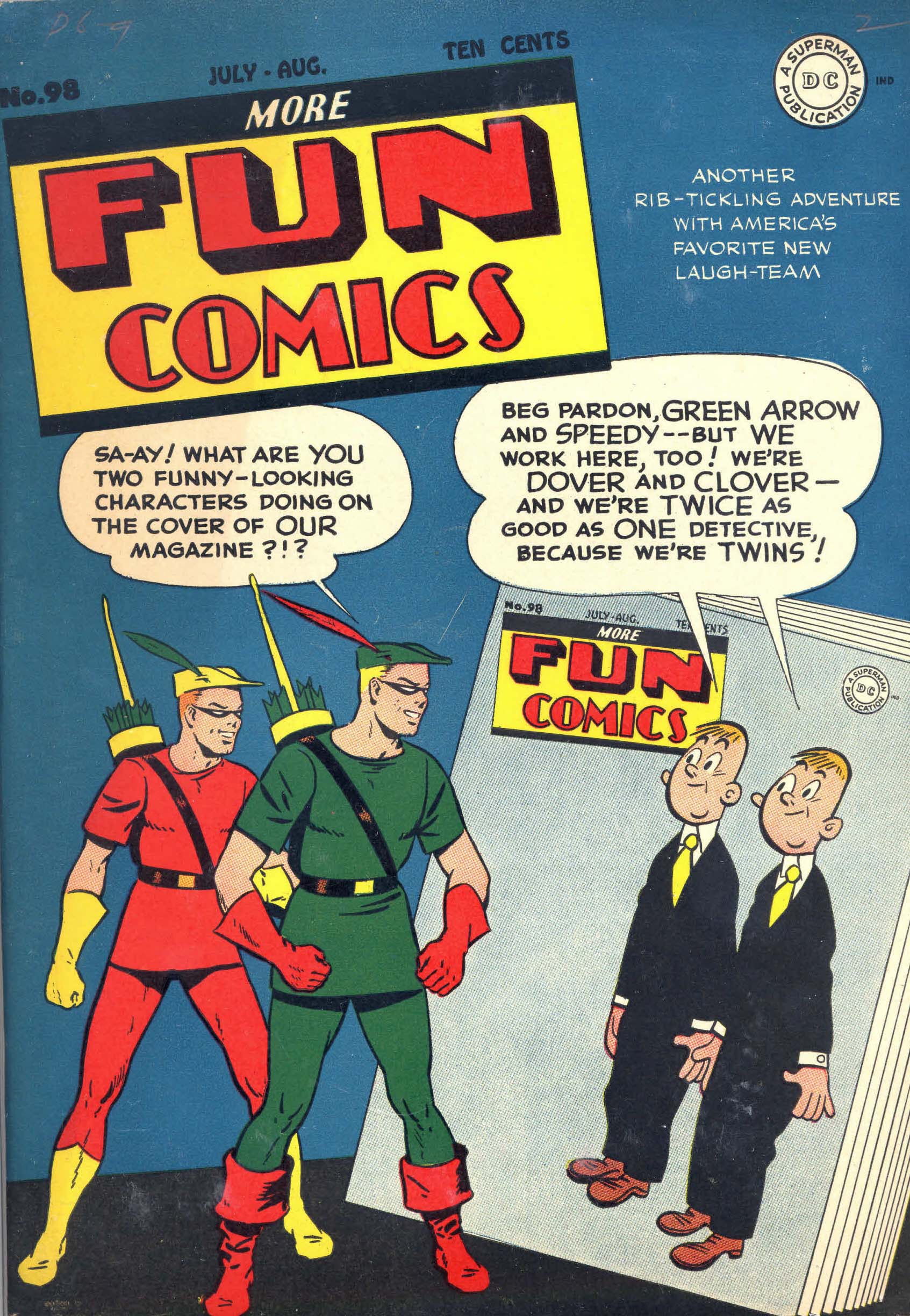 Read online More Fun Comics comic -  Issue #98 - 1