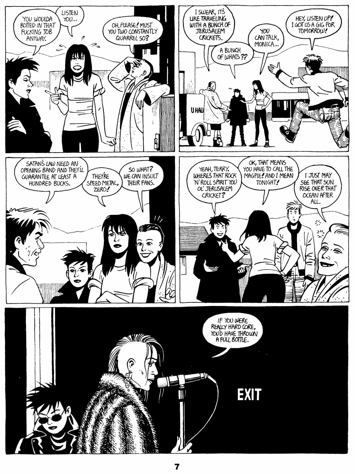 Read online Love and Rockets (1982) comic -  Issue #21 - 9