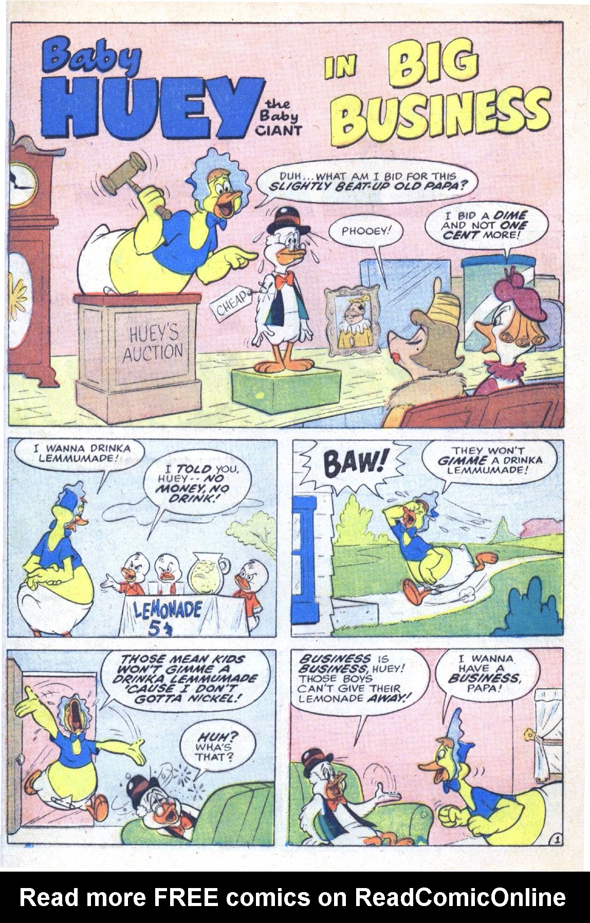 Read online Baby Huey, the Baby Giant comic -  Issue #25 - 5