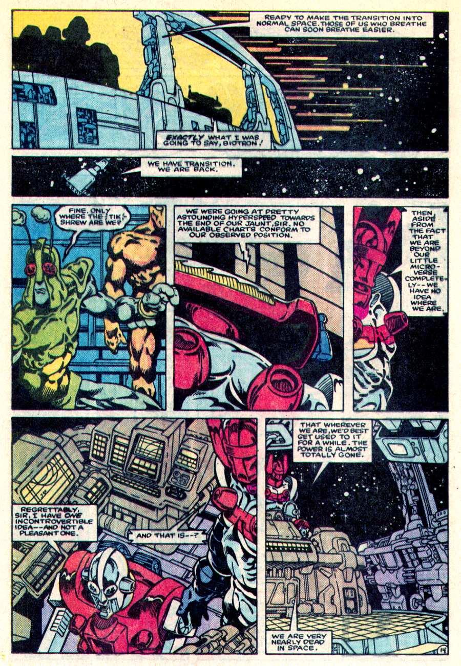 Read online Micronauts: The New Voyages comic -  Issue #1 - 15