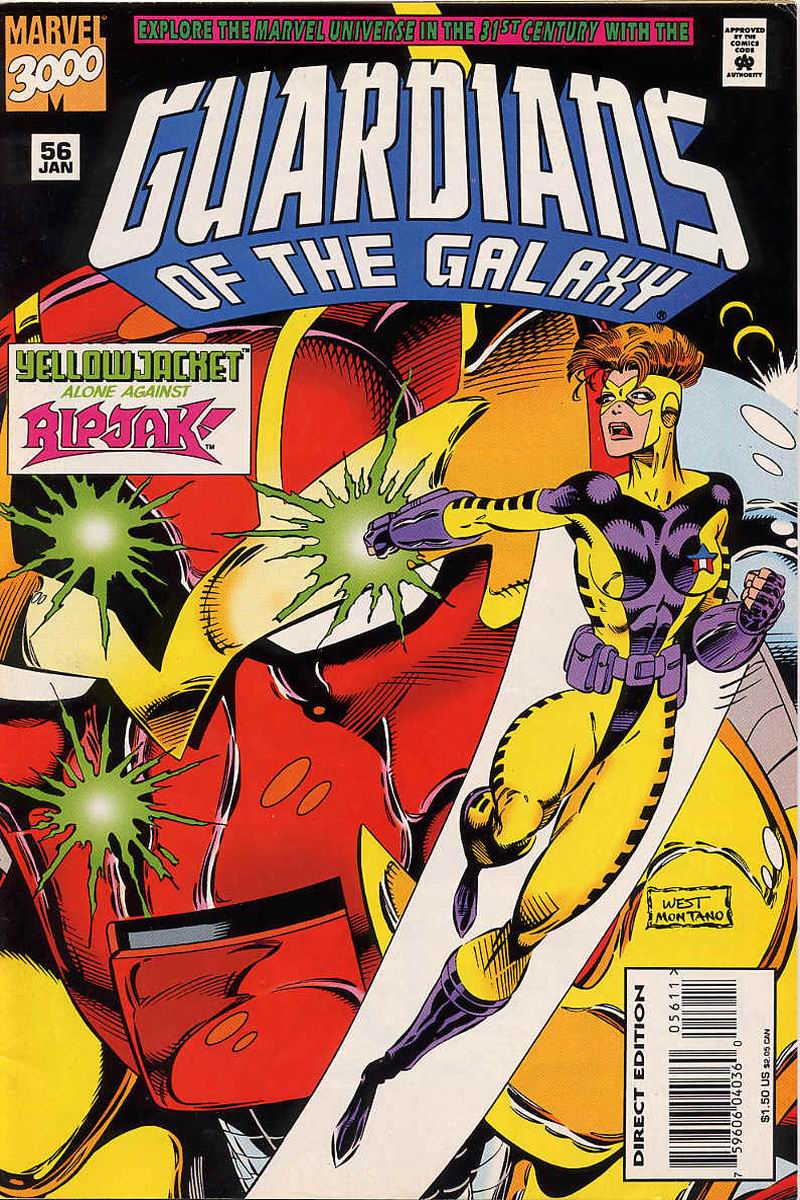 Read online Guardians of the Galaxy (1990) comic -  Issue #56 - 1