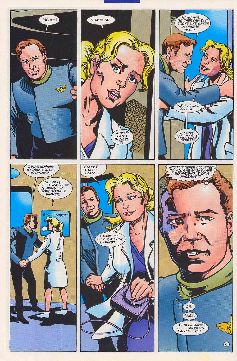 Read online Star Trek (1989) comic -  Issue #74 - 7