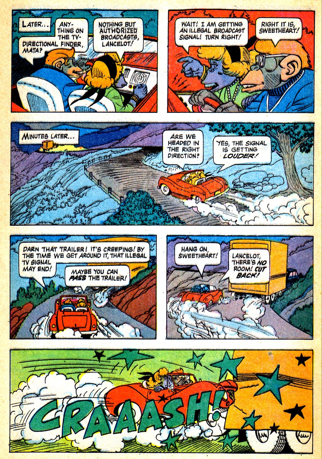 Read online Lancelot Link Secret Chimp comic -  Issue #2 - 19