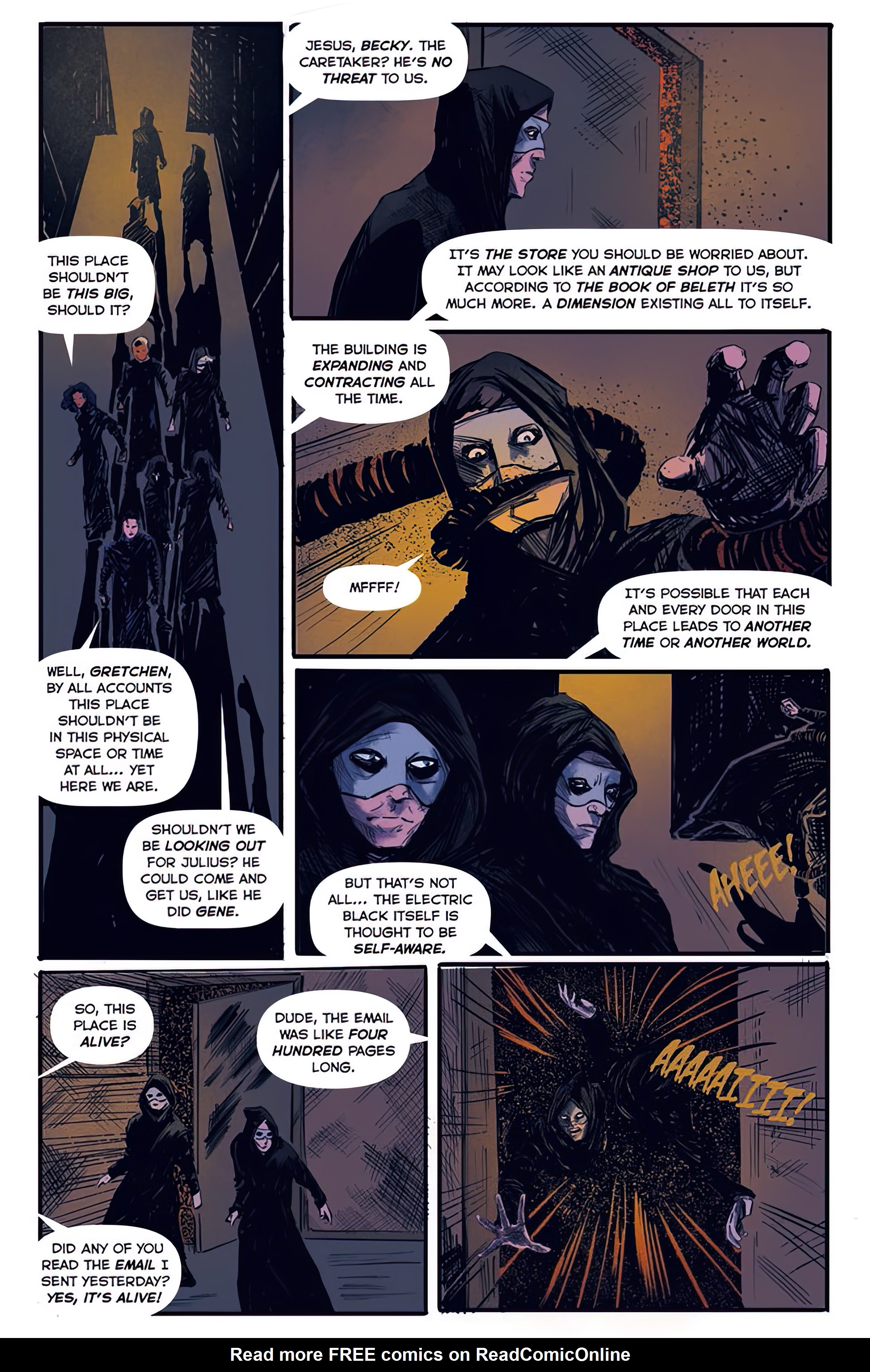 Read online The Electric Black comic -  Issue #3 - 23