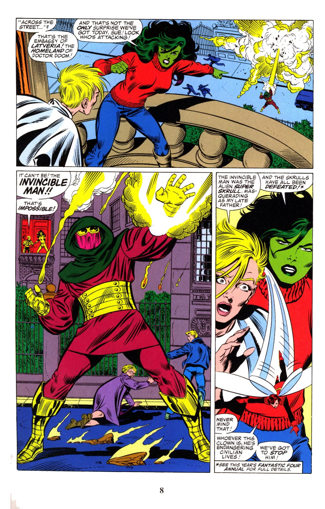 Read online Fantastic Four Visionaries: John Byrne comic -  Issue # TPB 8 - 10