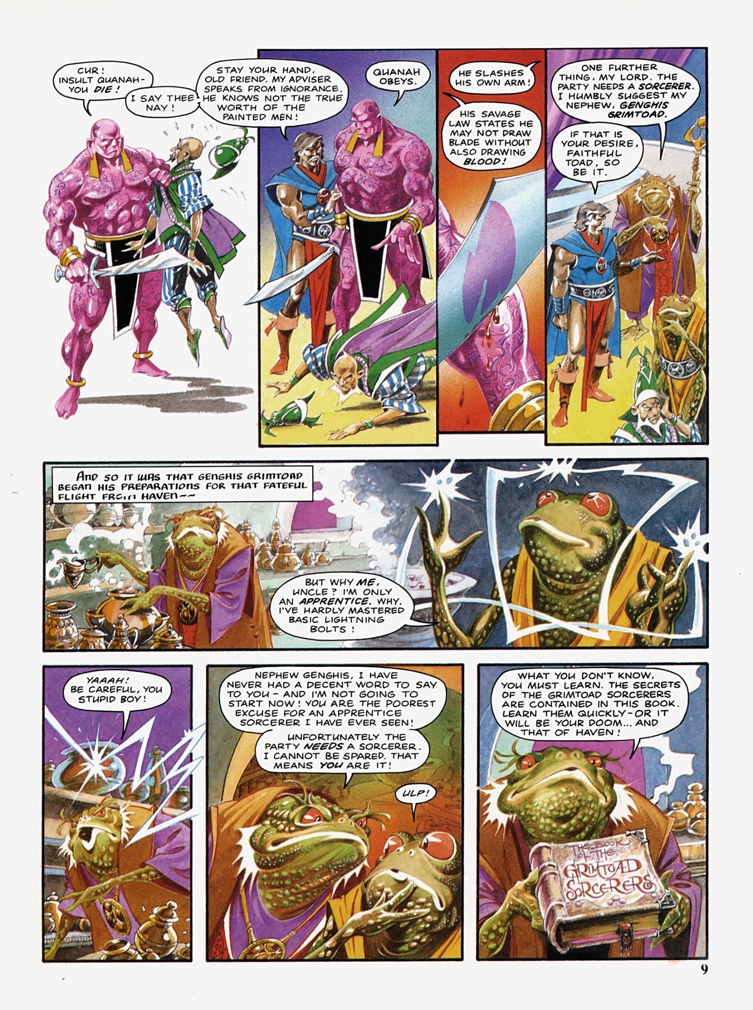 Read online The Chronicles of Genghis Grimtoad comic -  Issue # Full - 8