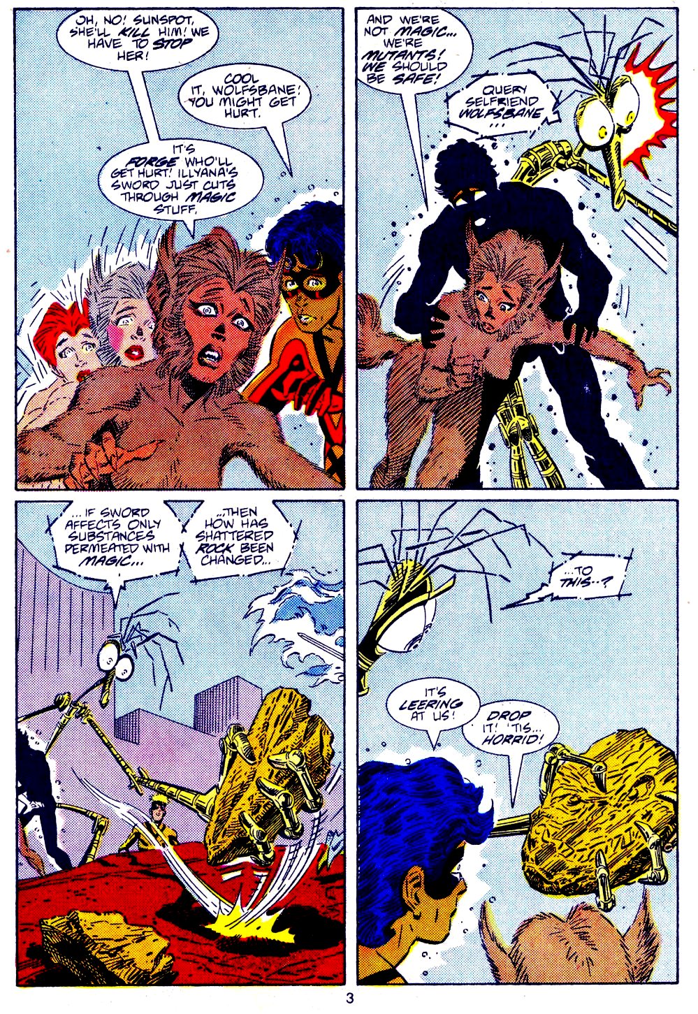 Read online The New Mutants comic -  Issue #66 - 4