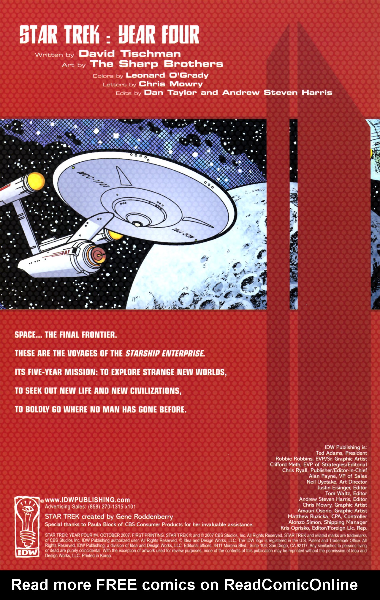 Read online Star Trek: Year Four comic -  Issue #4 - 3