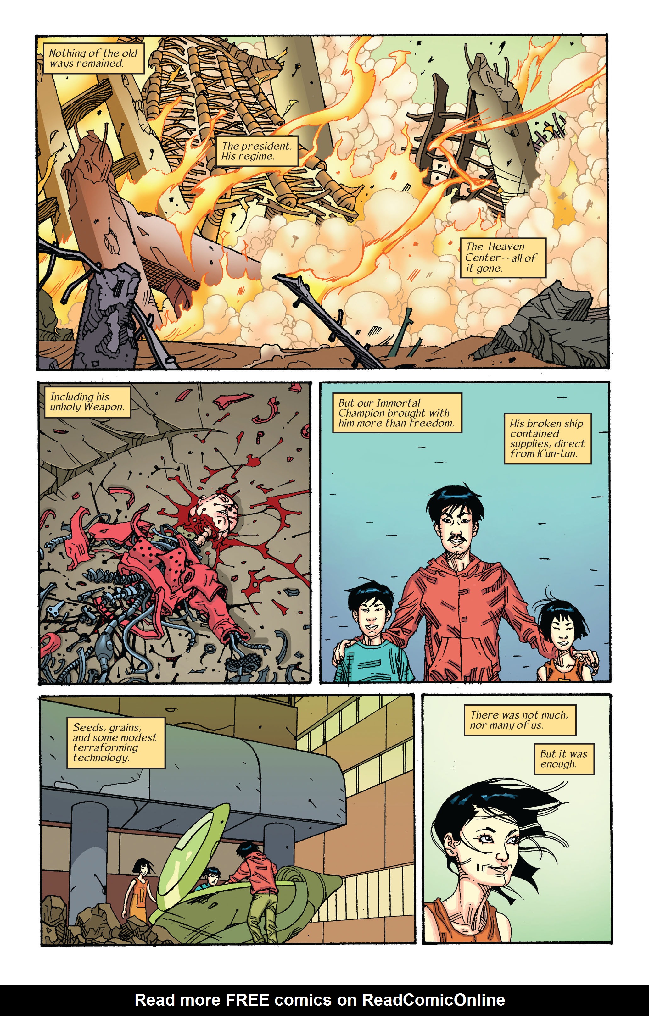 Read online The Immortal Iron Fist comic -  Issue #21 - 22