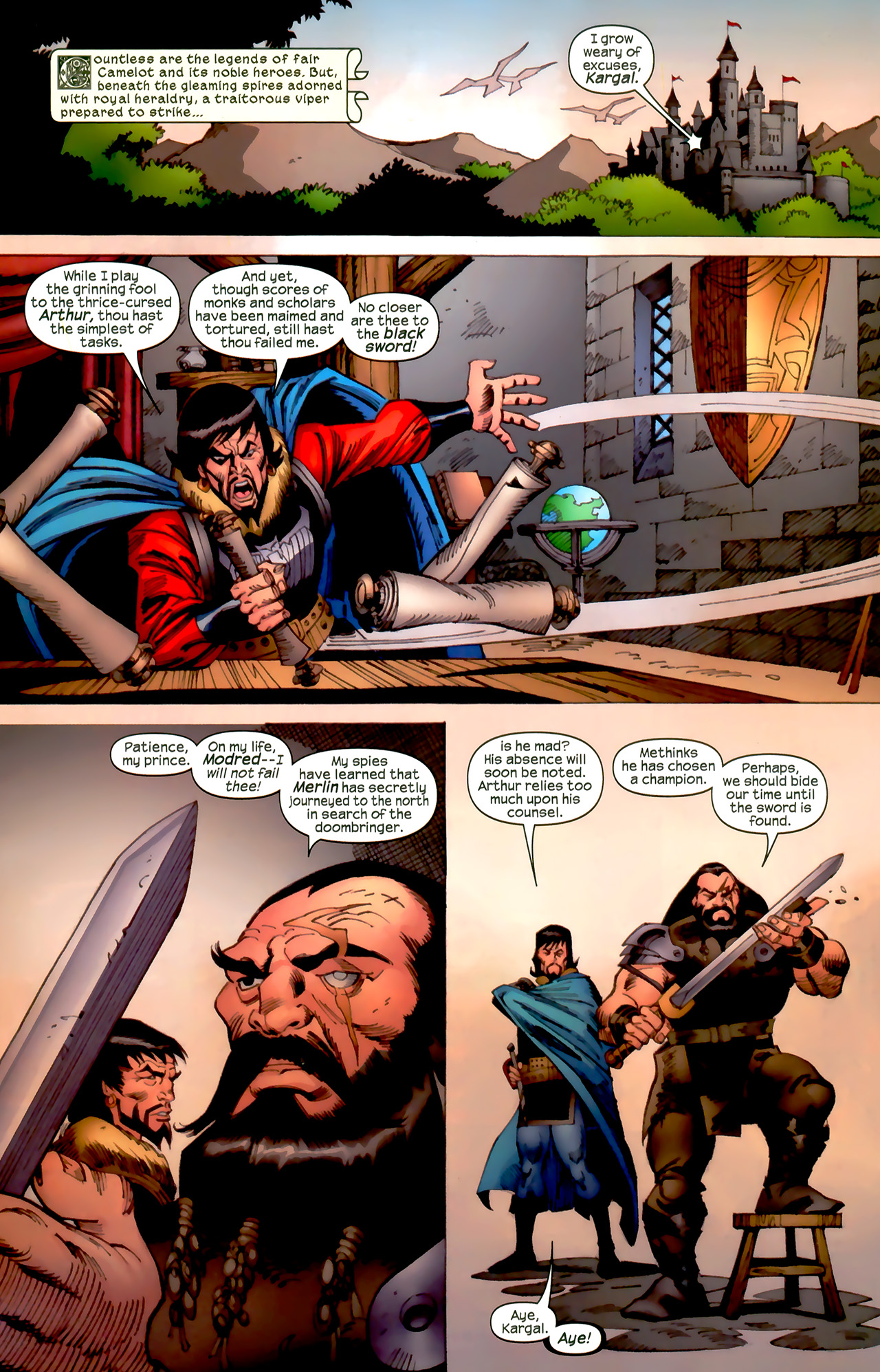 Read online Black Knight (2010) comic -  Issue #1 - 8