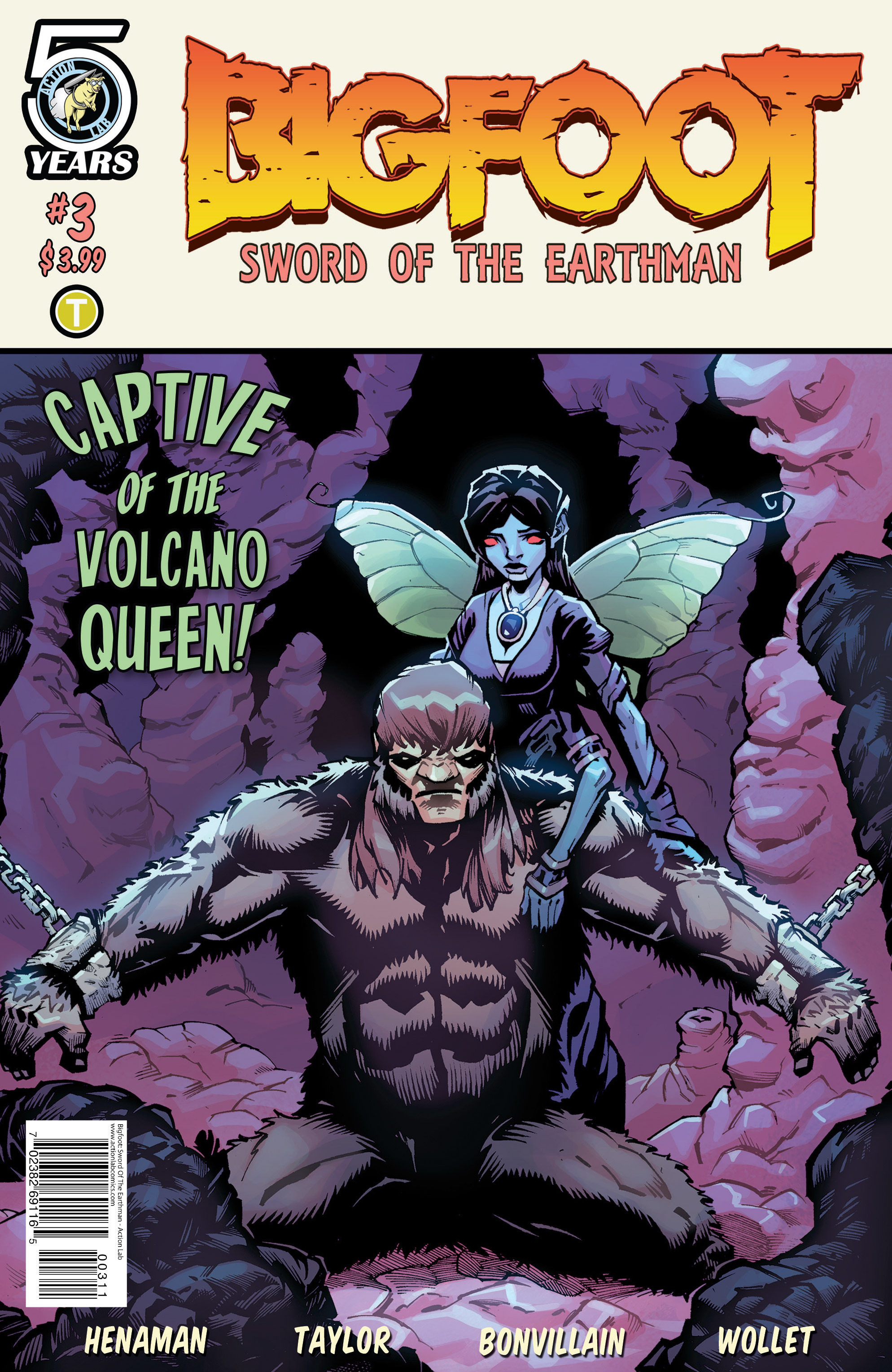 Read online Bigfoot: Sword of the Earthman (2015) comic -  Issue #3 - 1