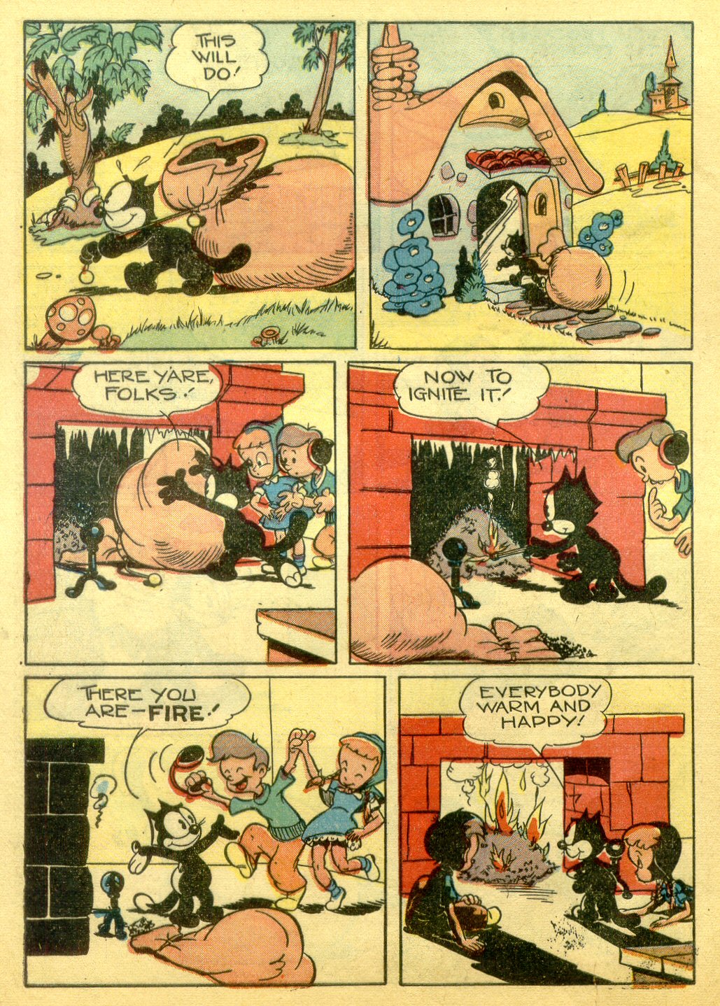 Read online Felix the Cat (1948) comic -  Issue #4 - 10