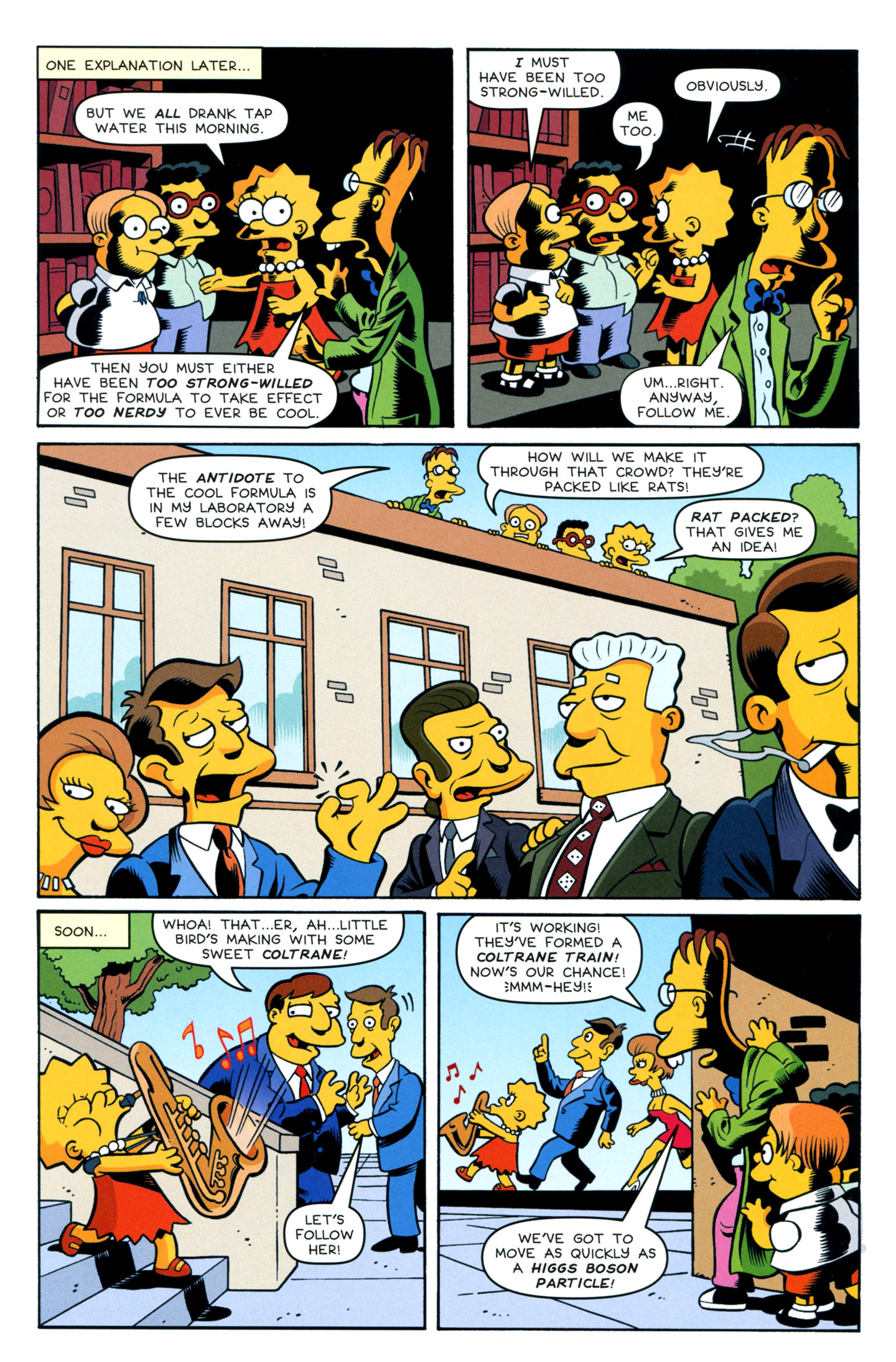 Read online Simpsons One-Shot Wonders: Professor Frink comic -  Issue # Full - 7