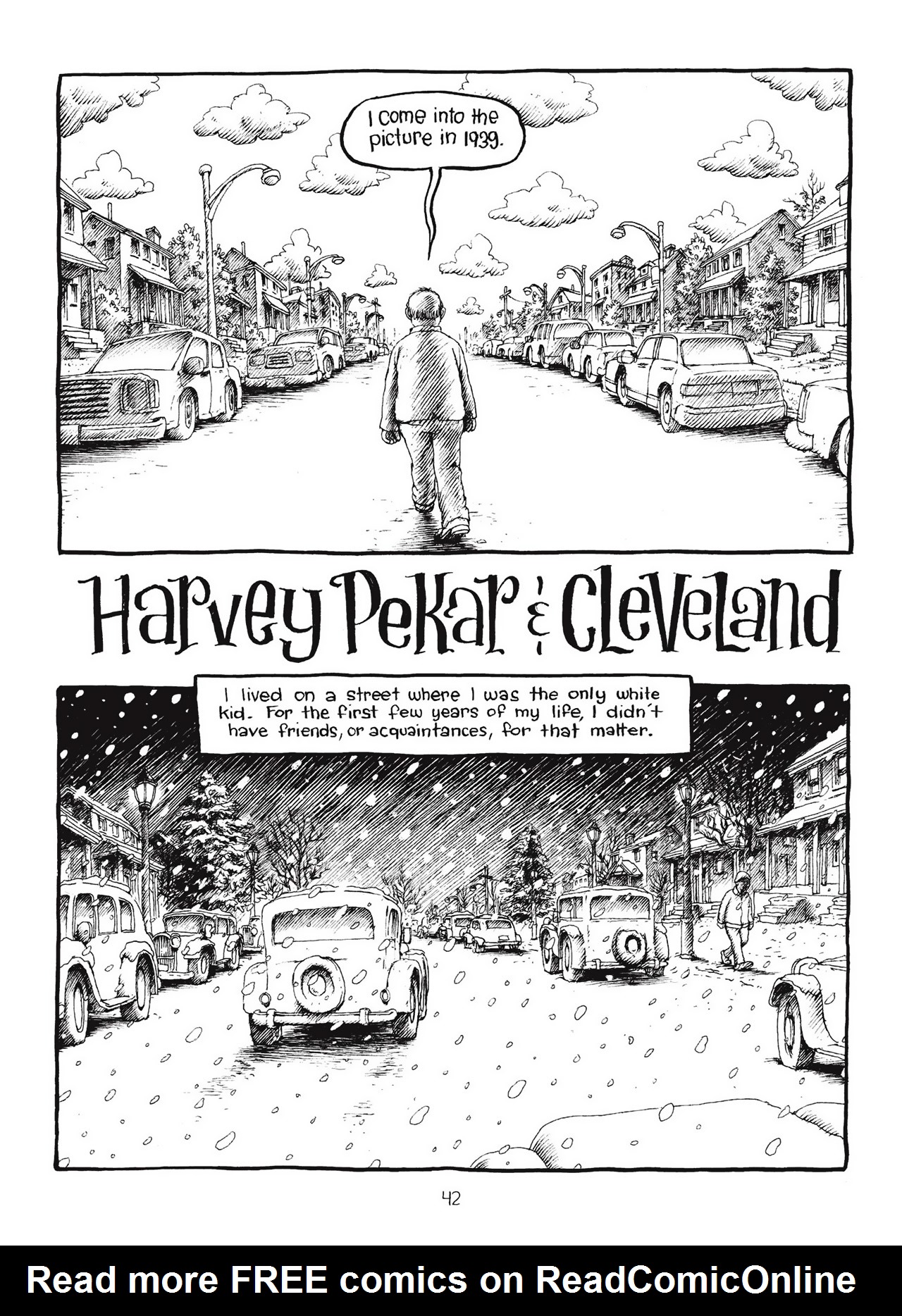 Read online Harvey Pekar's Cleveland comic -  Issue # TPB - 43