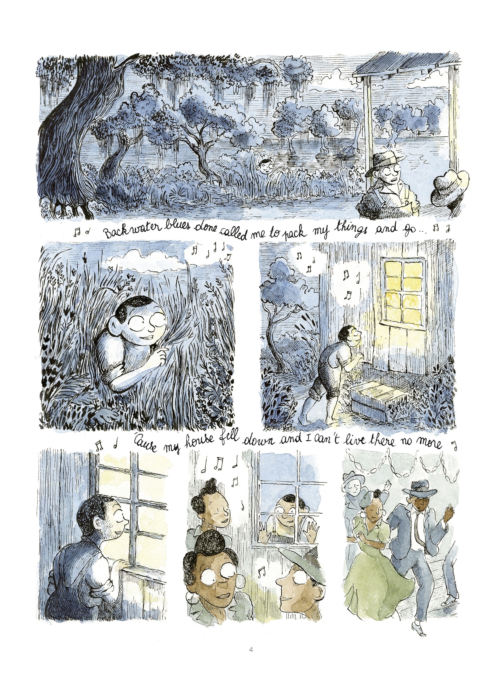 Read online Swamp: A Summer in the Bayou comic -  Issue # TPB (Part 1) - 6