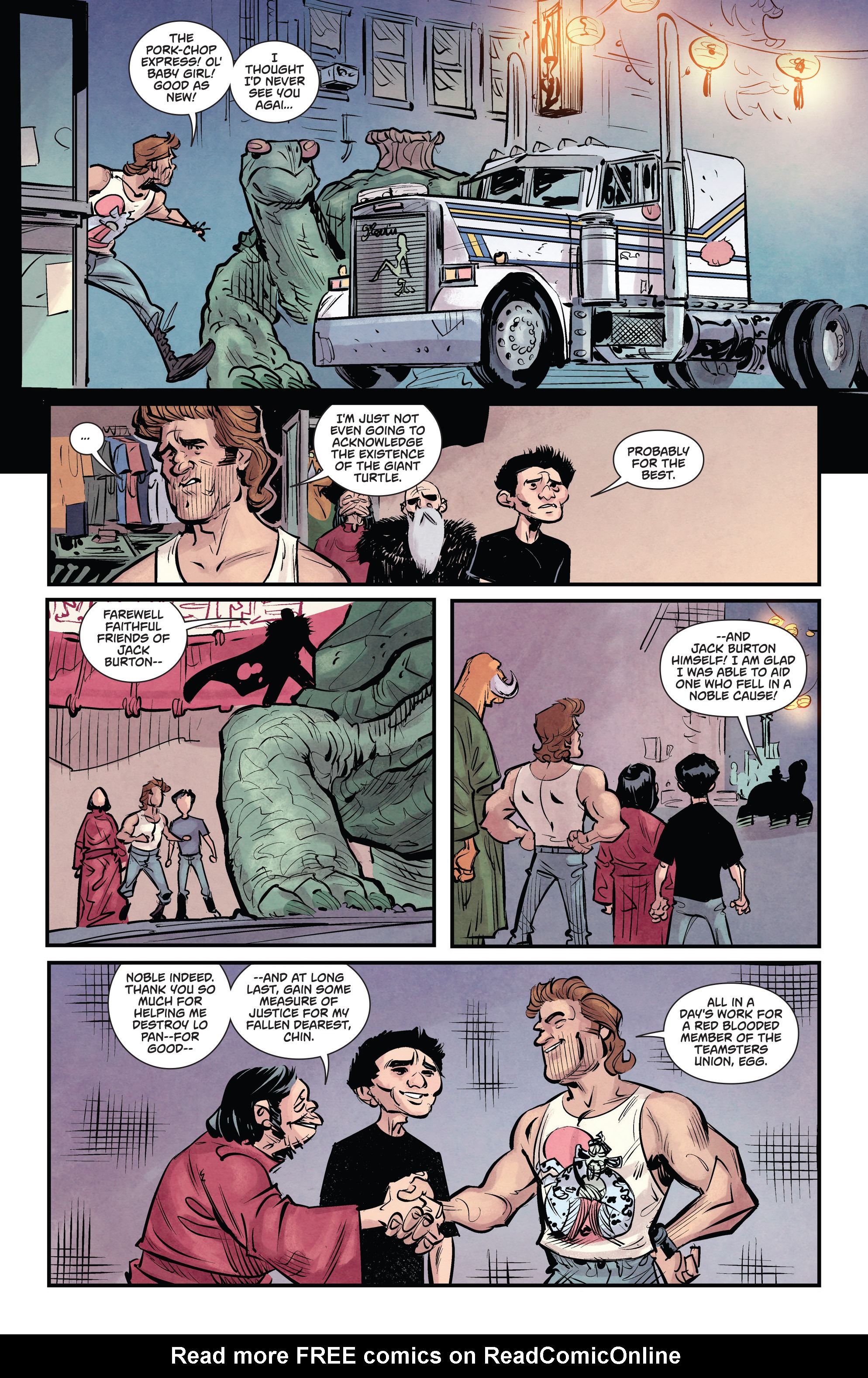 Read online Big Trouble In Little China comic -  Issue #25 - 32