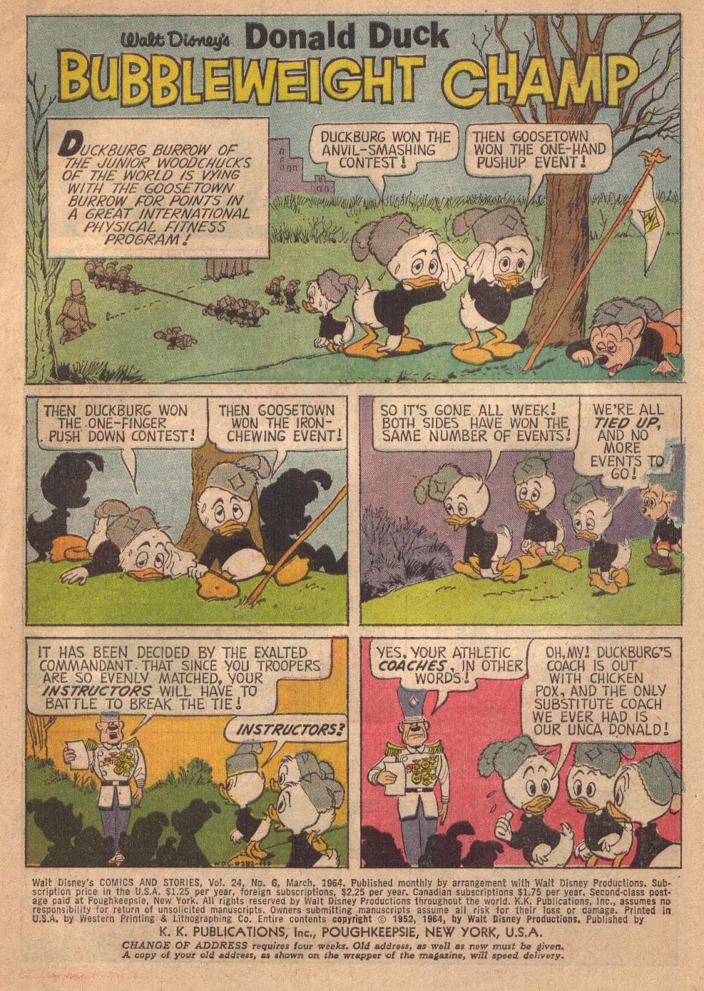 Read online Walt Disney's Comics and Stories comic -  Issue #282 - 3