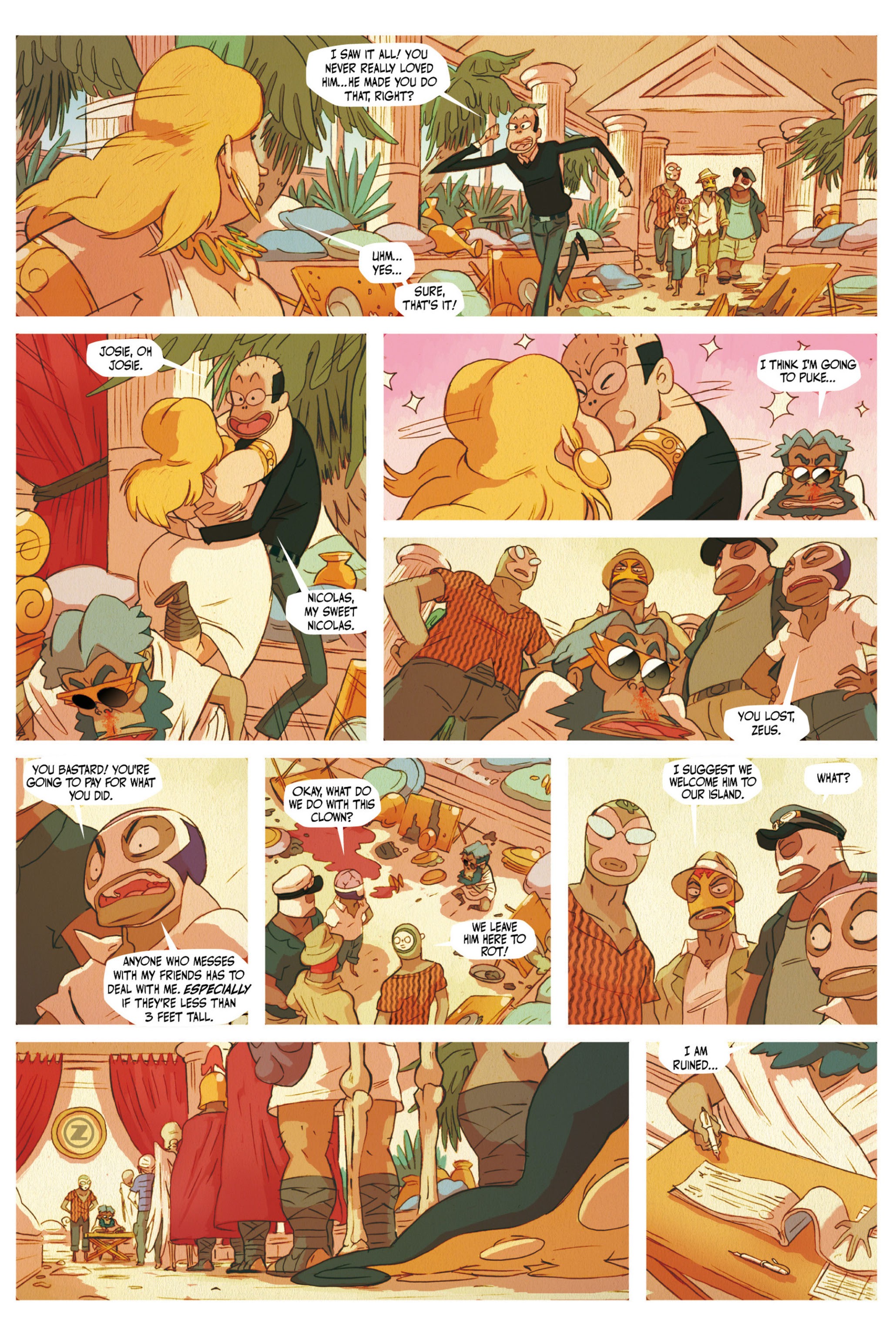 Read online The Tikitis comic -  Issue #3 - 44