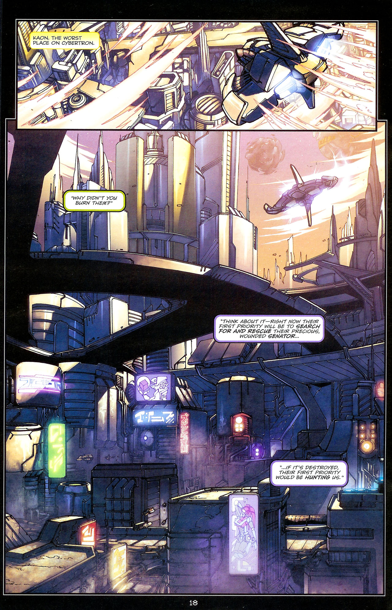 Read online The Transformers Megatron Origin comic -  Issue #1 - 21