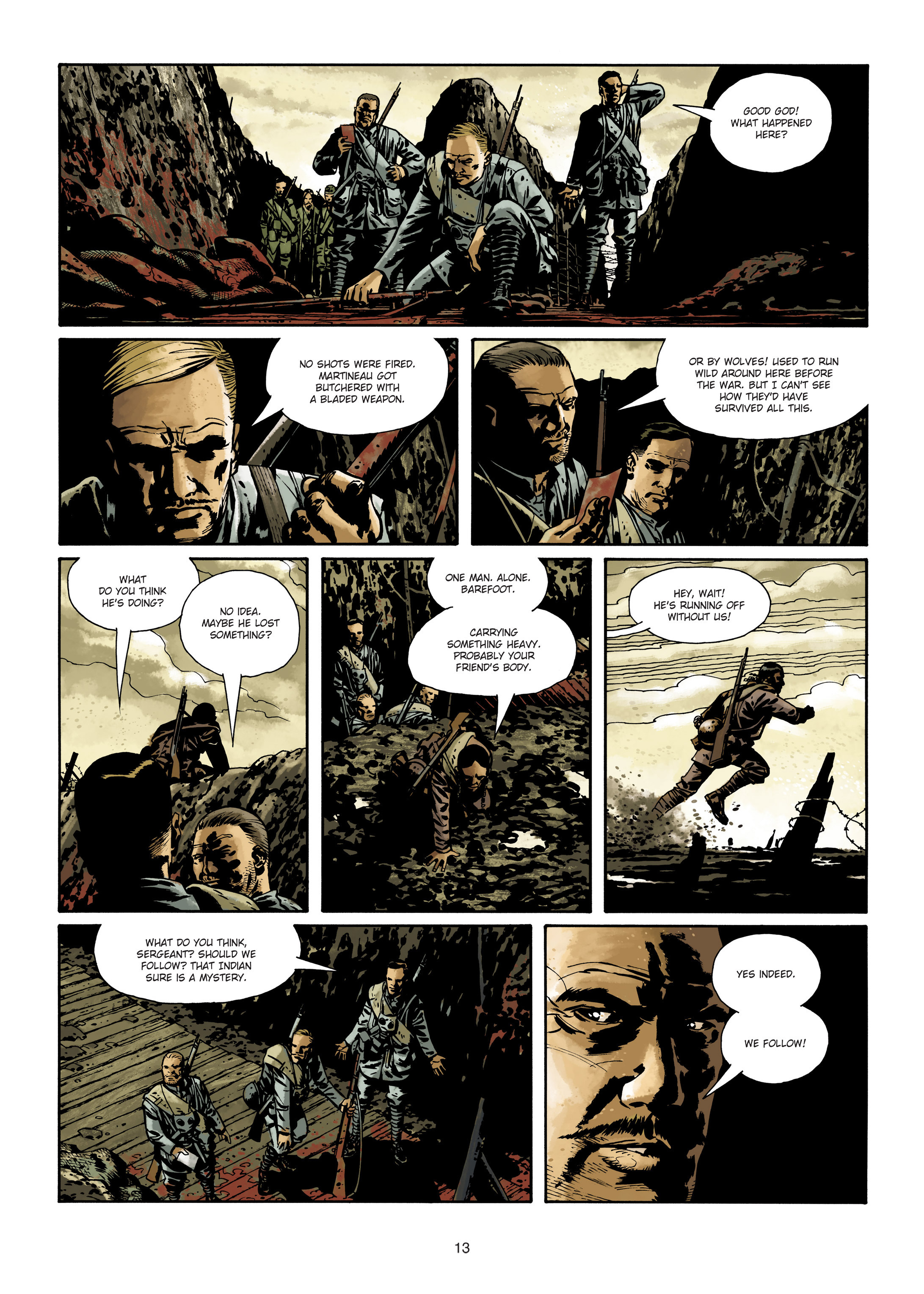 Read online The Curse of the Wendigo comic -  Issue #1 - 13
