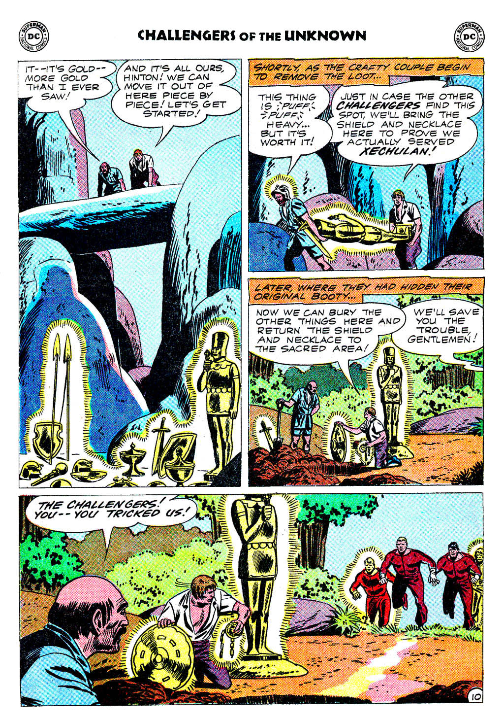 Challengers of the Unknown (1958) Issue #22 #22 - English 12