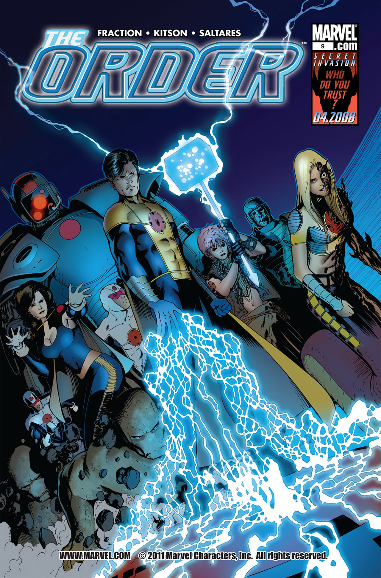 Read online The Order (2007) comic -  Issue #9 - 1