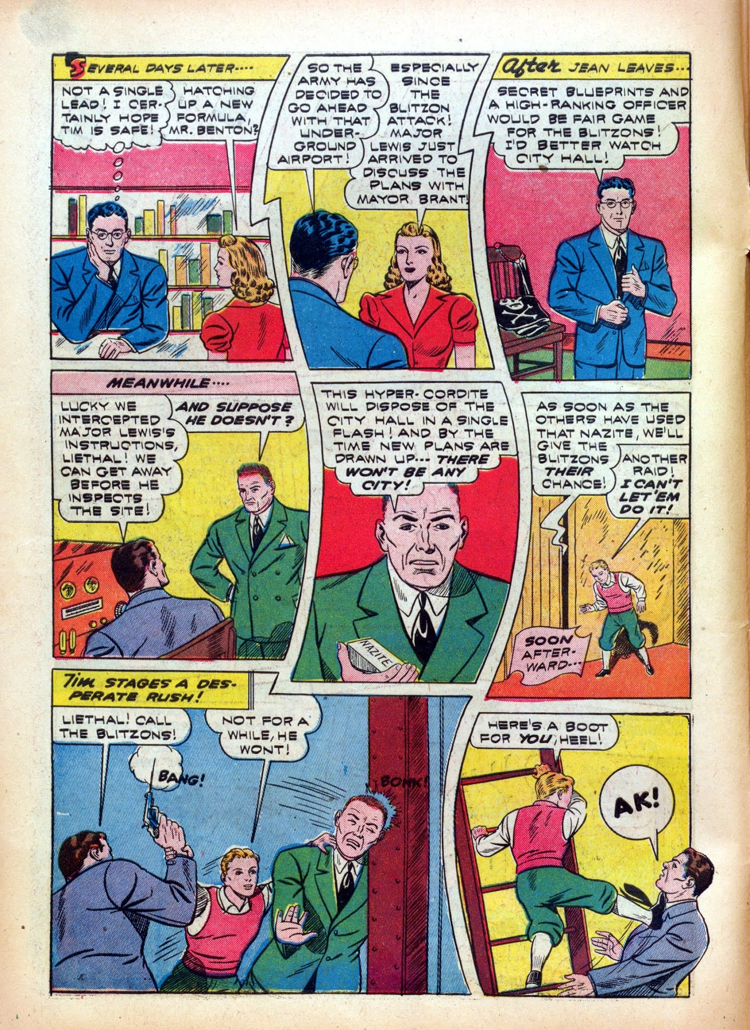 Read online Exciting Comics comic -  Issue #24 - 10