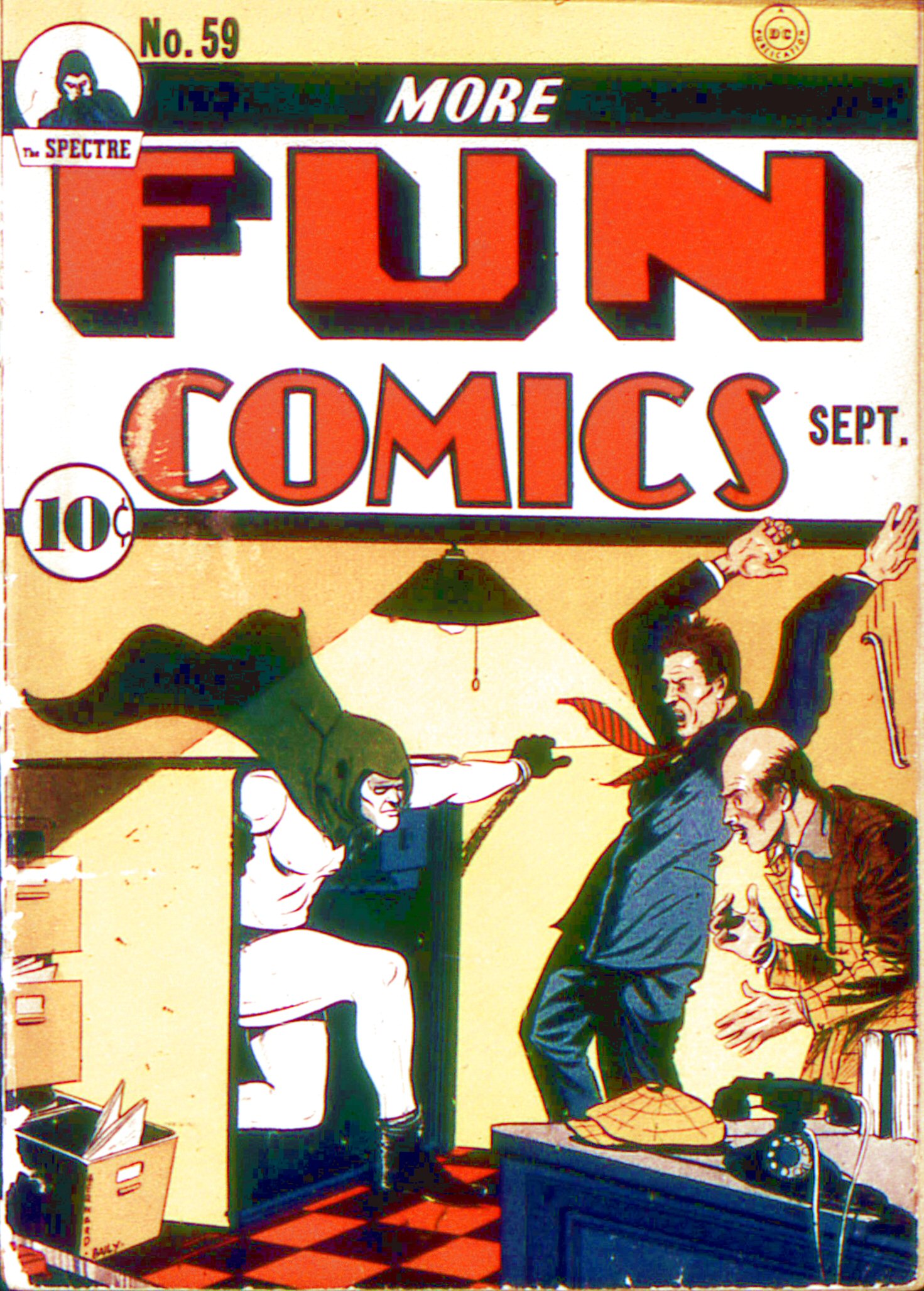 Read online More Fun Comics comic -  Issue #59 - 1