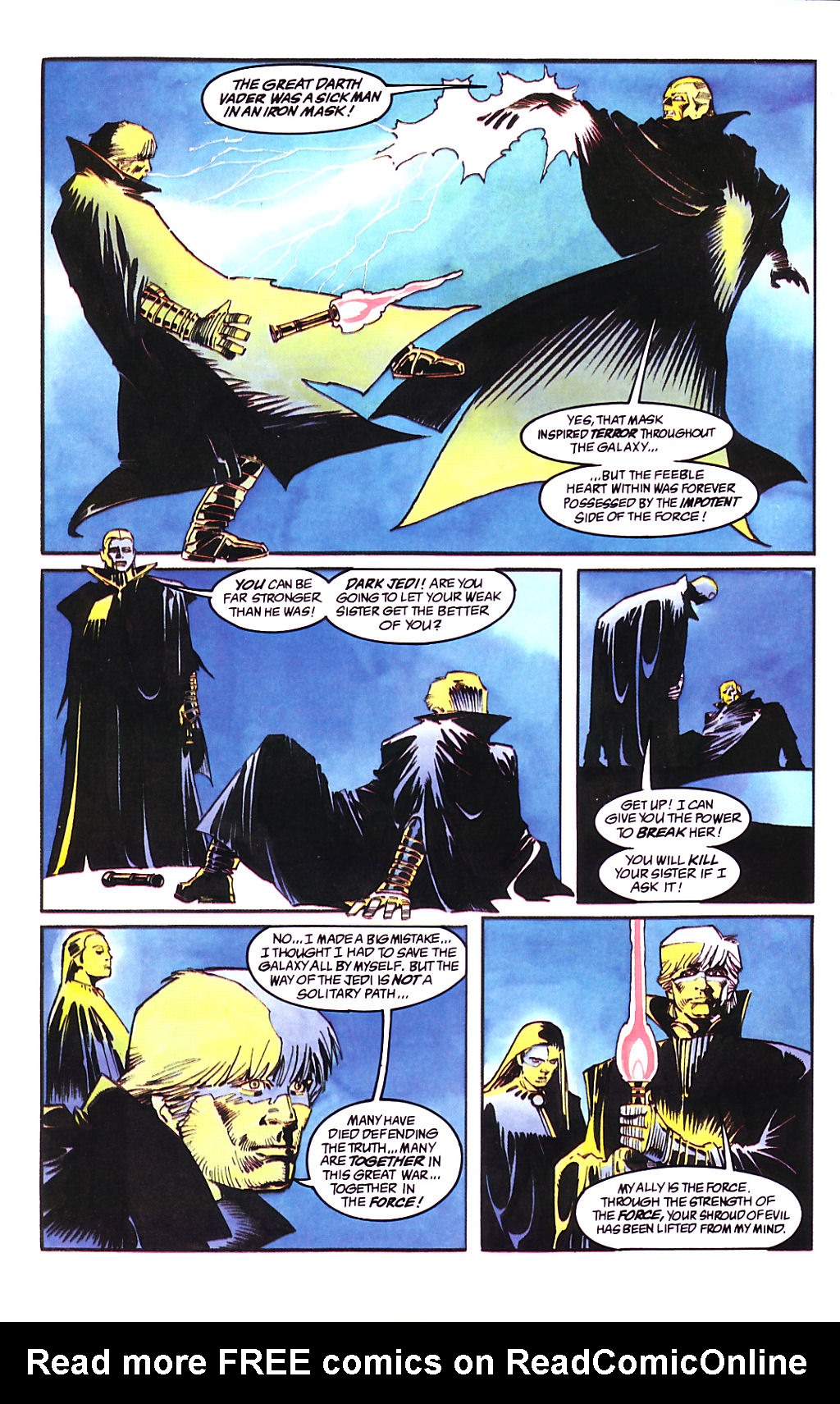 Read online Star Wars: Dark Empire comic -  Issue #6 - 22
