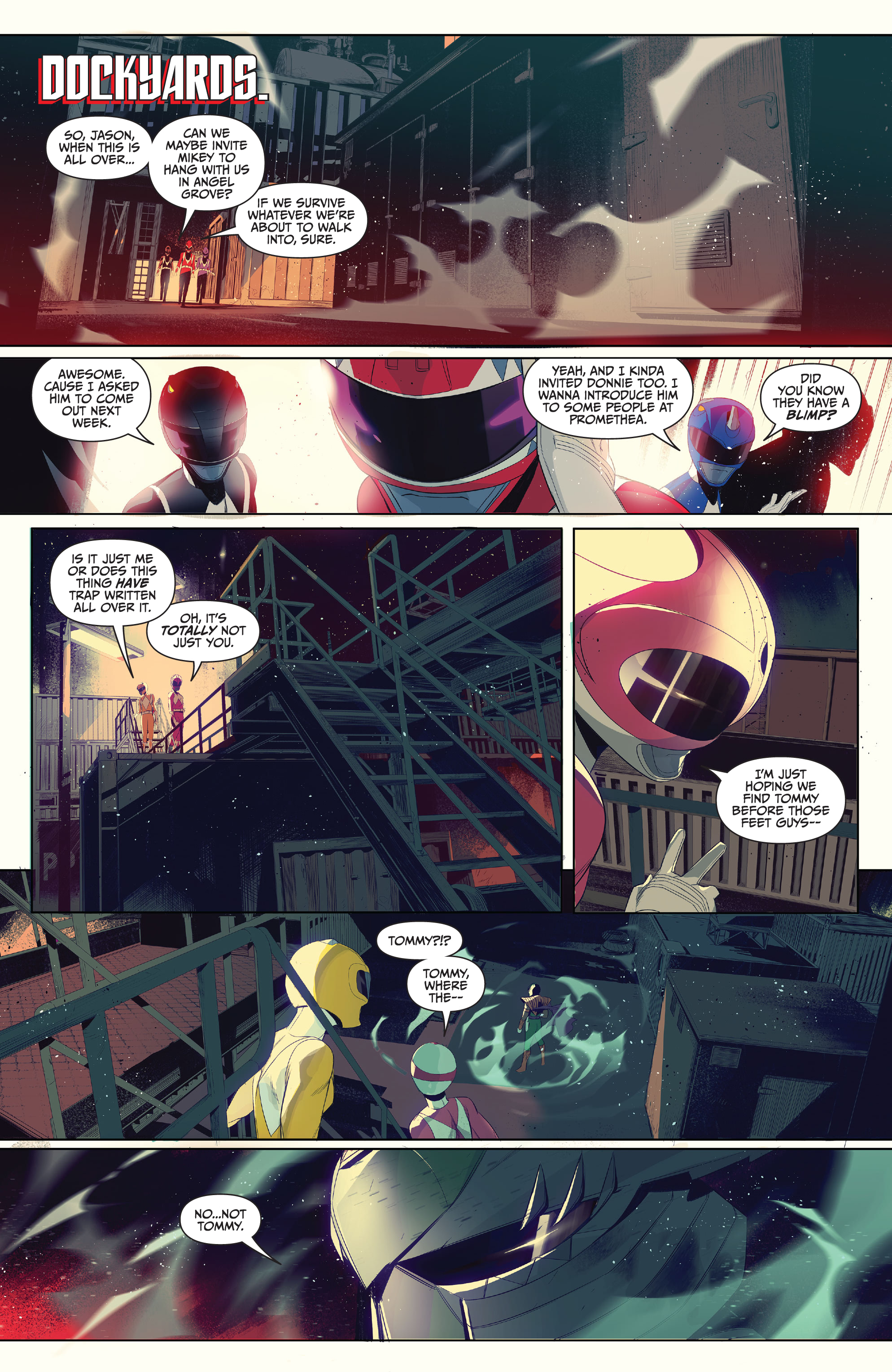 Read online Mighty Morphin Power Rangers: Teenage Mutant Ninja Turtles comic -  Issue #3 - 13