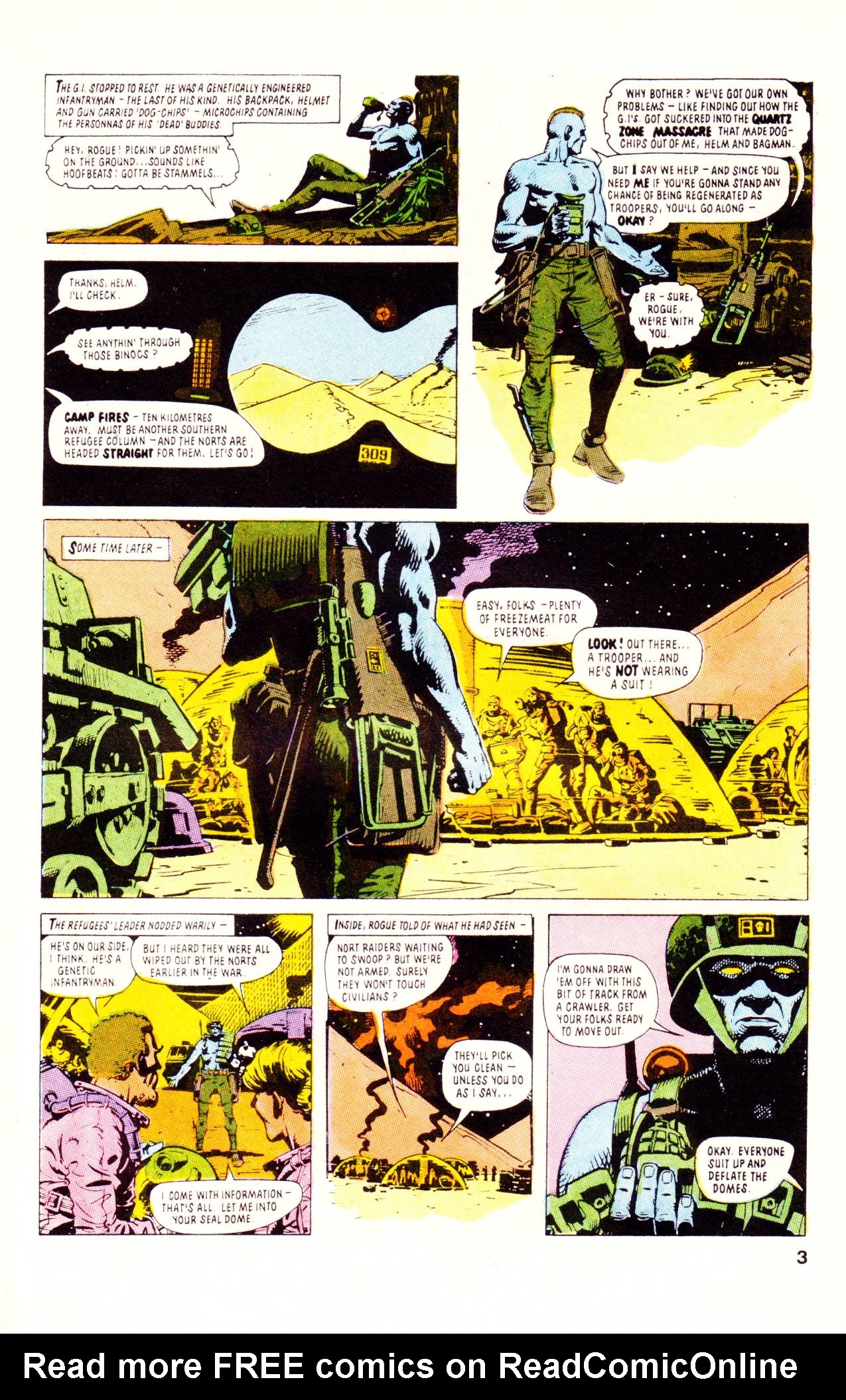 Read online Rogue Trooper (1986) comic -  Issue #2 - 5