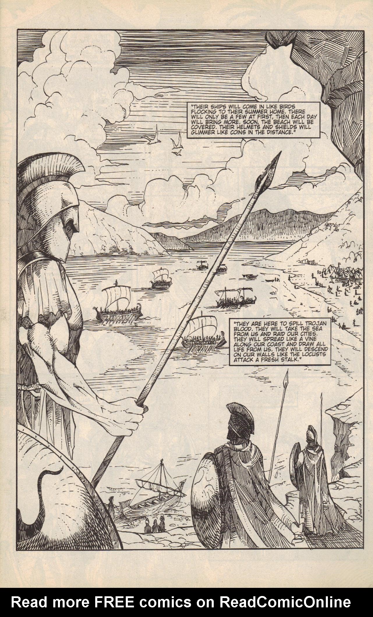 Read online Troy comic -  Issue #1 - 3