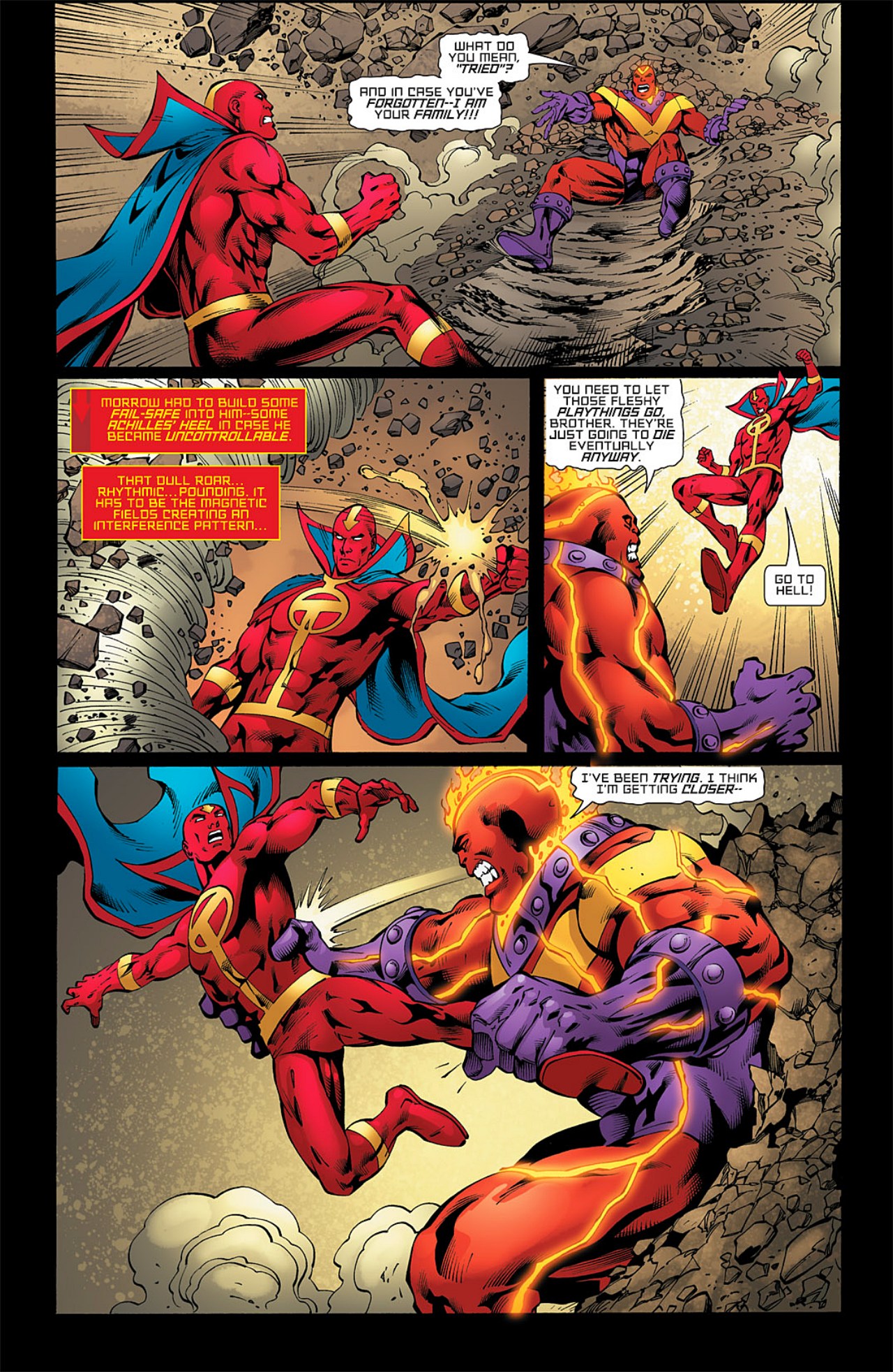 Read online Red Tornado (2009) comic -  Issue #6 - 10