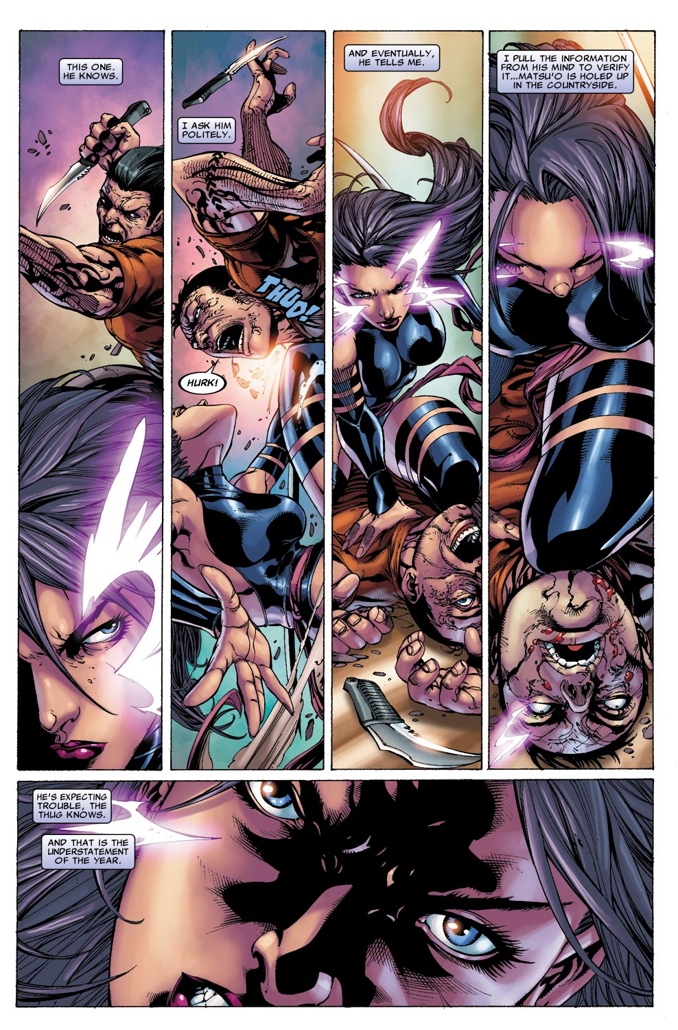 Read online Psylocke comic -  Issue #2 - 8