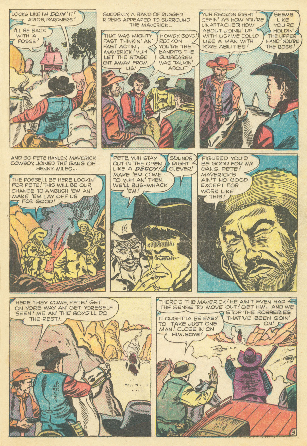 Read online Western Gunfighters (1956) comic -  Issue #23 - 17