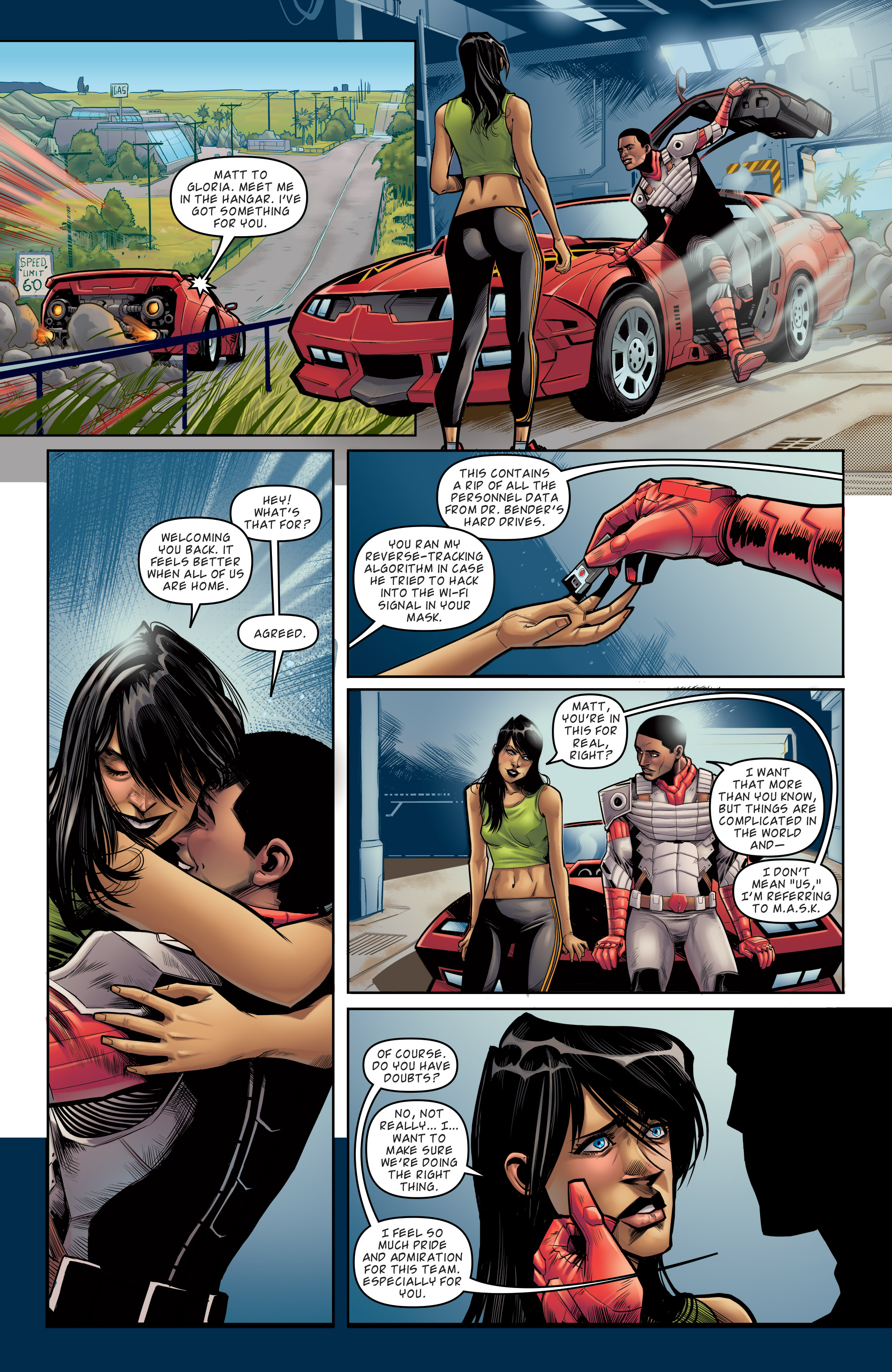 Read online M.A.S.K.: Mobile Armored Strike Kommand comic -  Issue #7 - 21