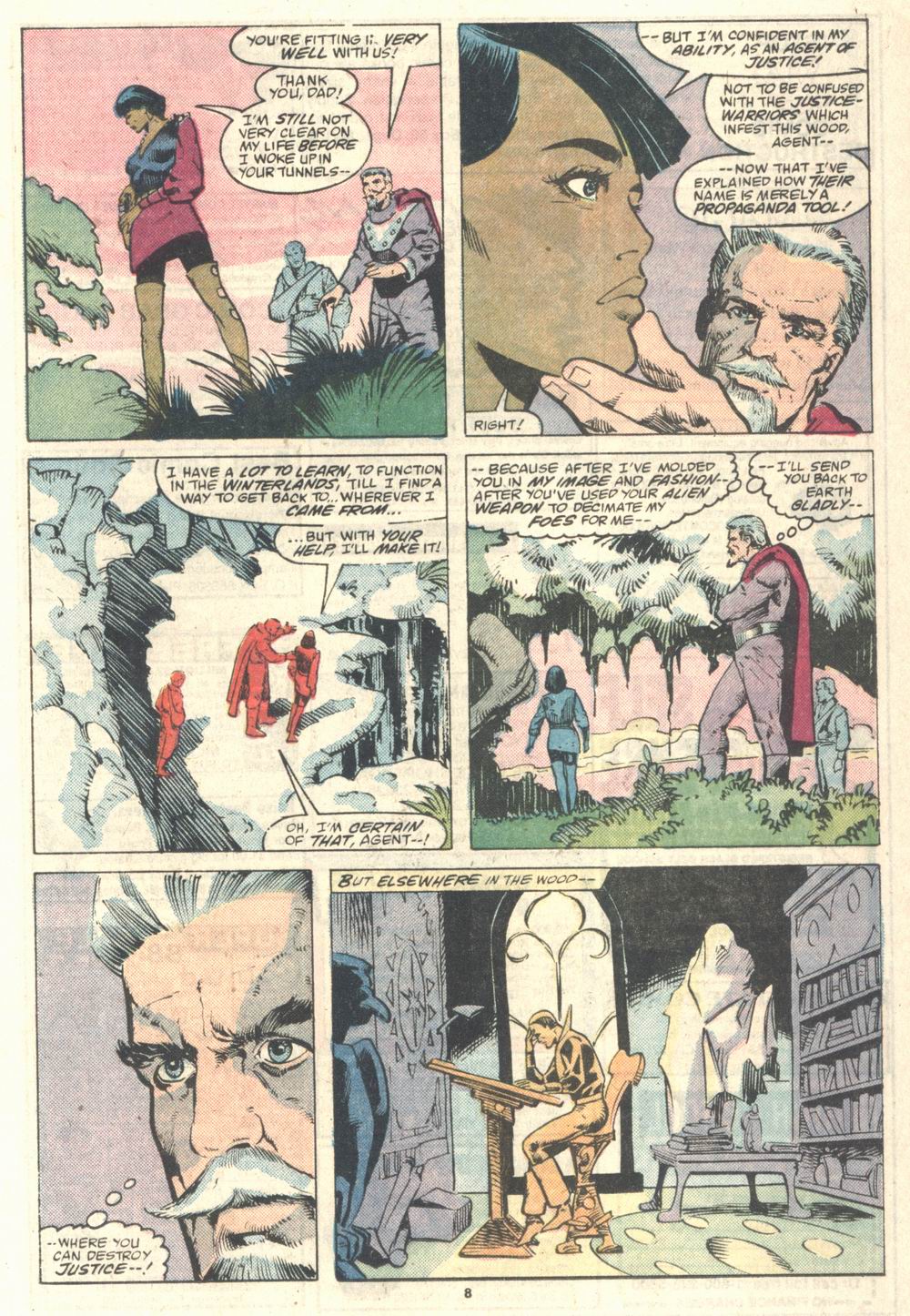 Read online Justice (1986) comic -  Issue #7 - 9