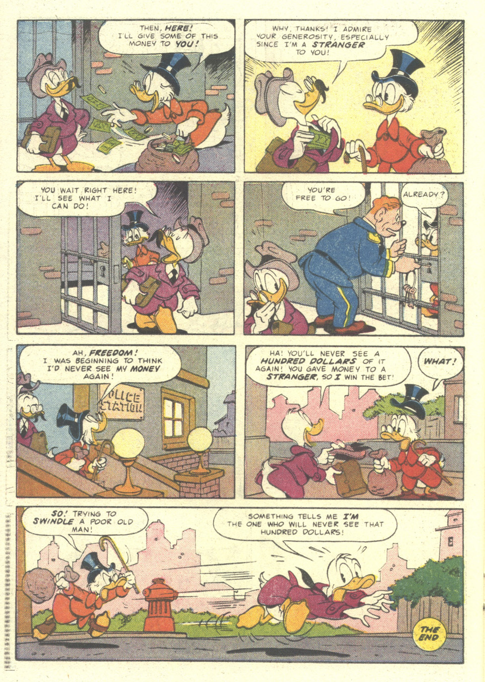 Read online Uncle Scrooge (1953) comic -  Issue #212 - 22