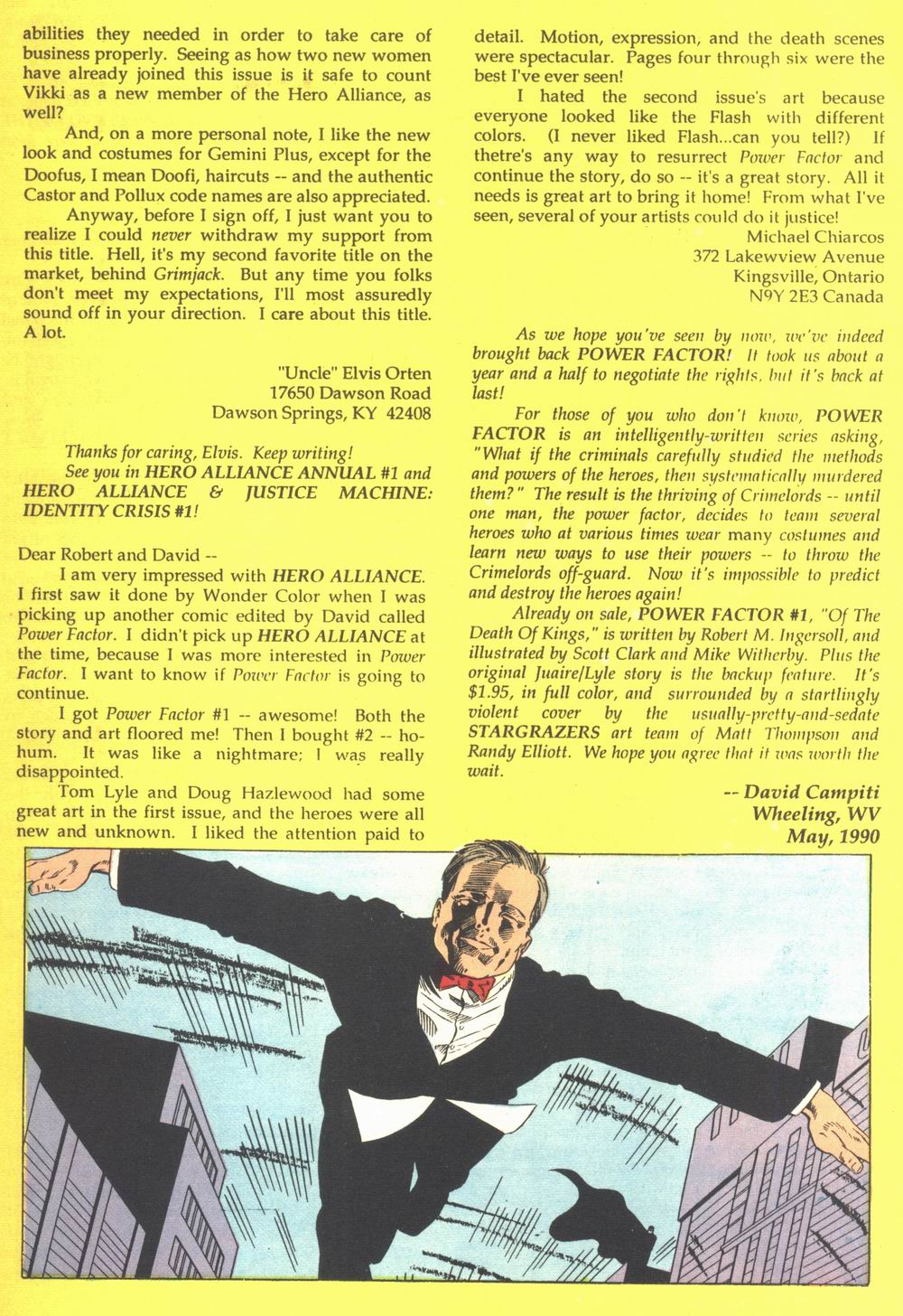 Read online Hero Alliance (1989) comic -  Issue #10 - 17
