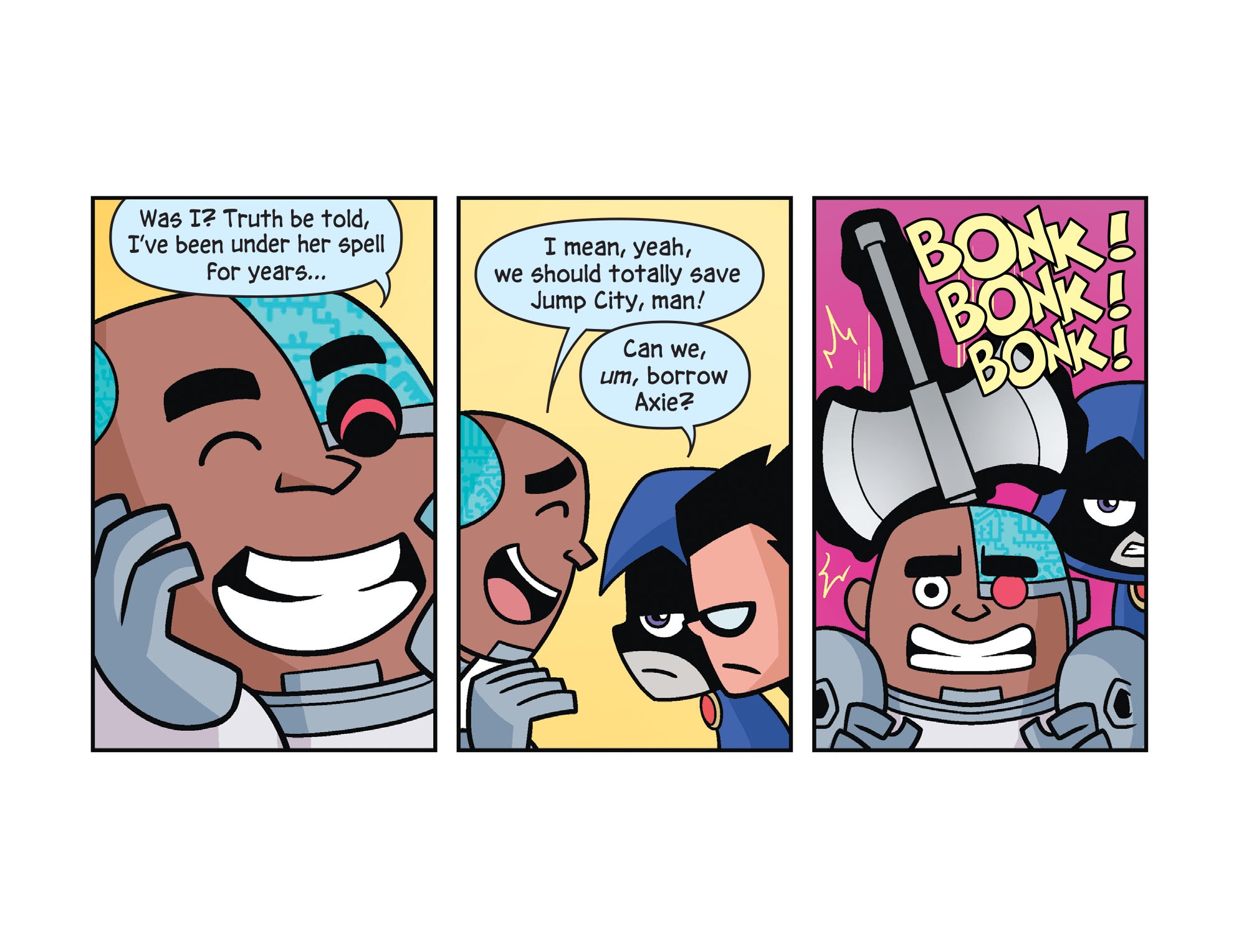 Read online Teen Titans Go! Roll With It! comic -  Issue #9 - 13