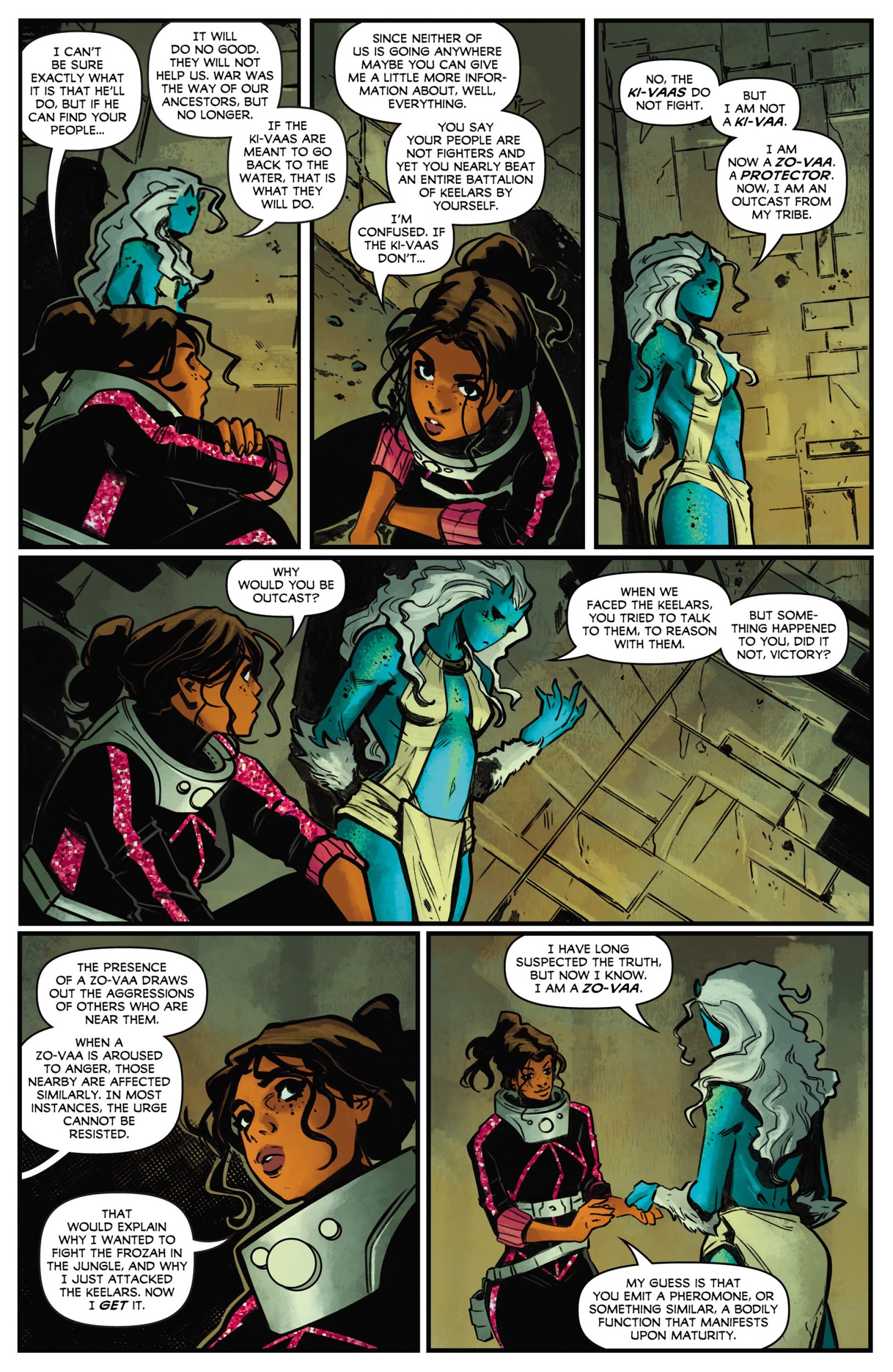 Read online Beyond the Farthest Star: Warriors of Zandar comic -  Issue #3 - 20